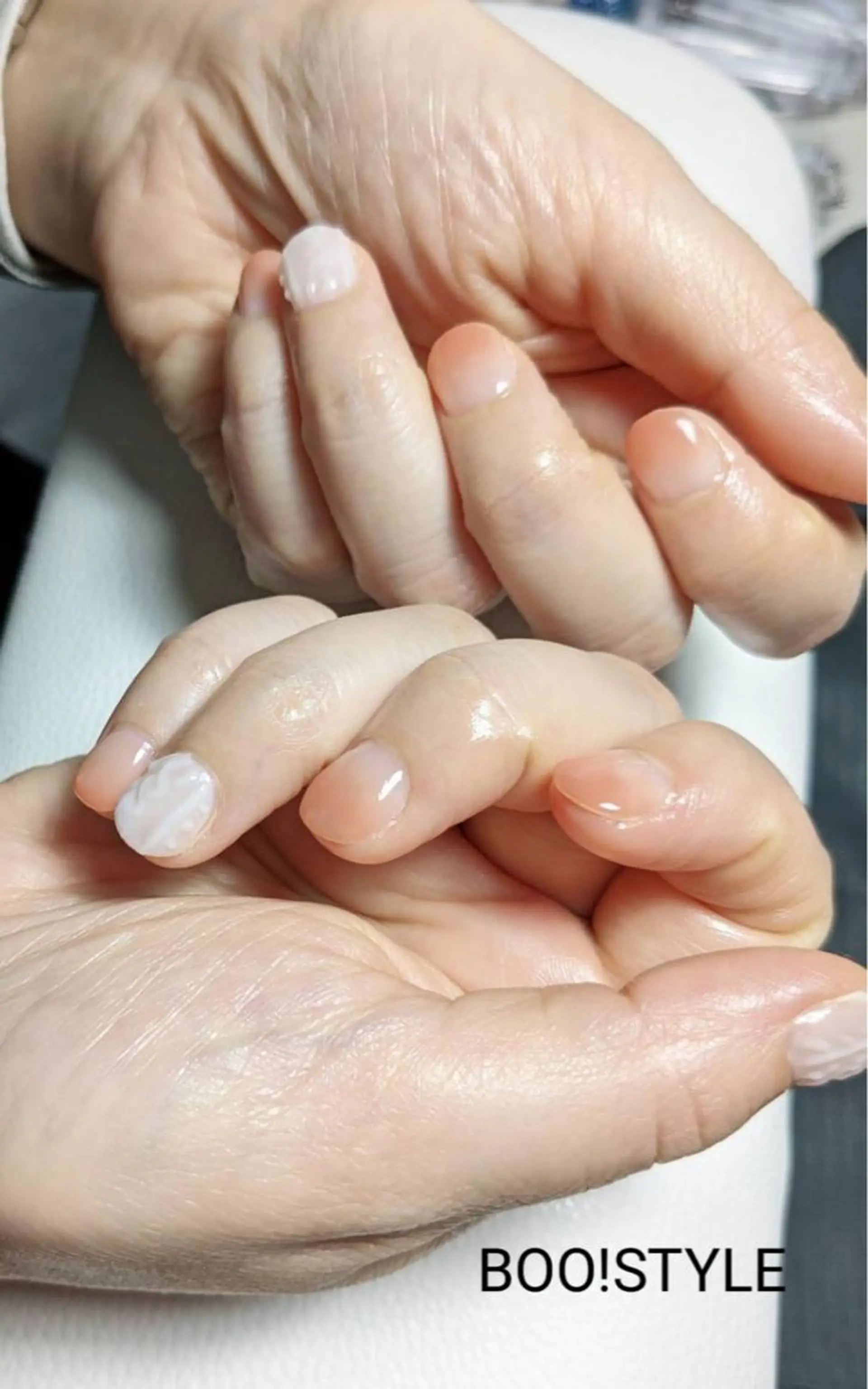 ネイル オレンジ ハンドネイル オイカワ アユミのネイルデザイン