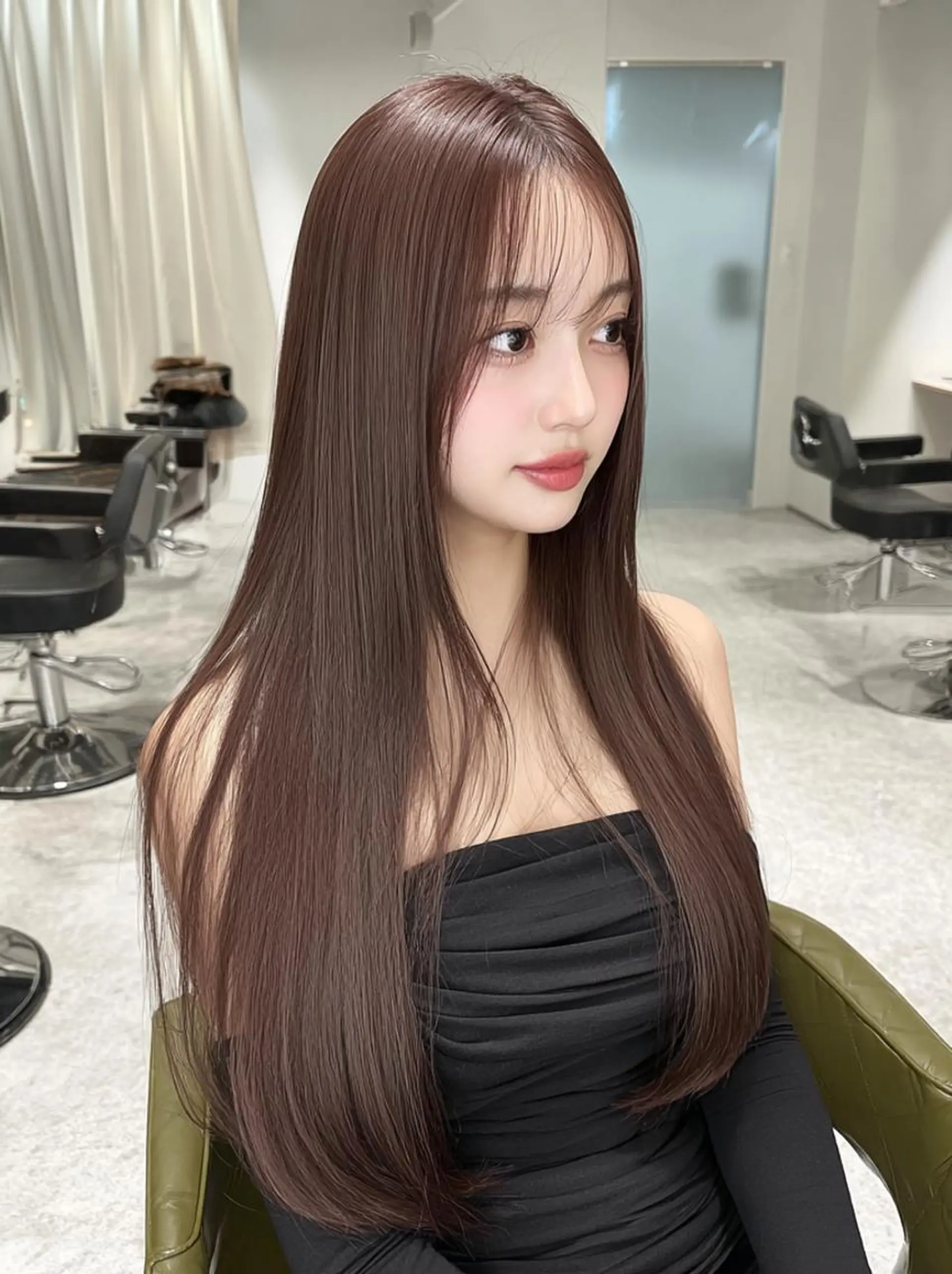 ロング 髪質改善 縮毛矯正 カット 縮毛矯正 美髪メニュー特化✨️ ひなののヘアスタイル