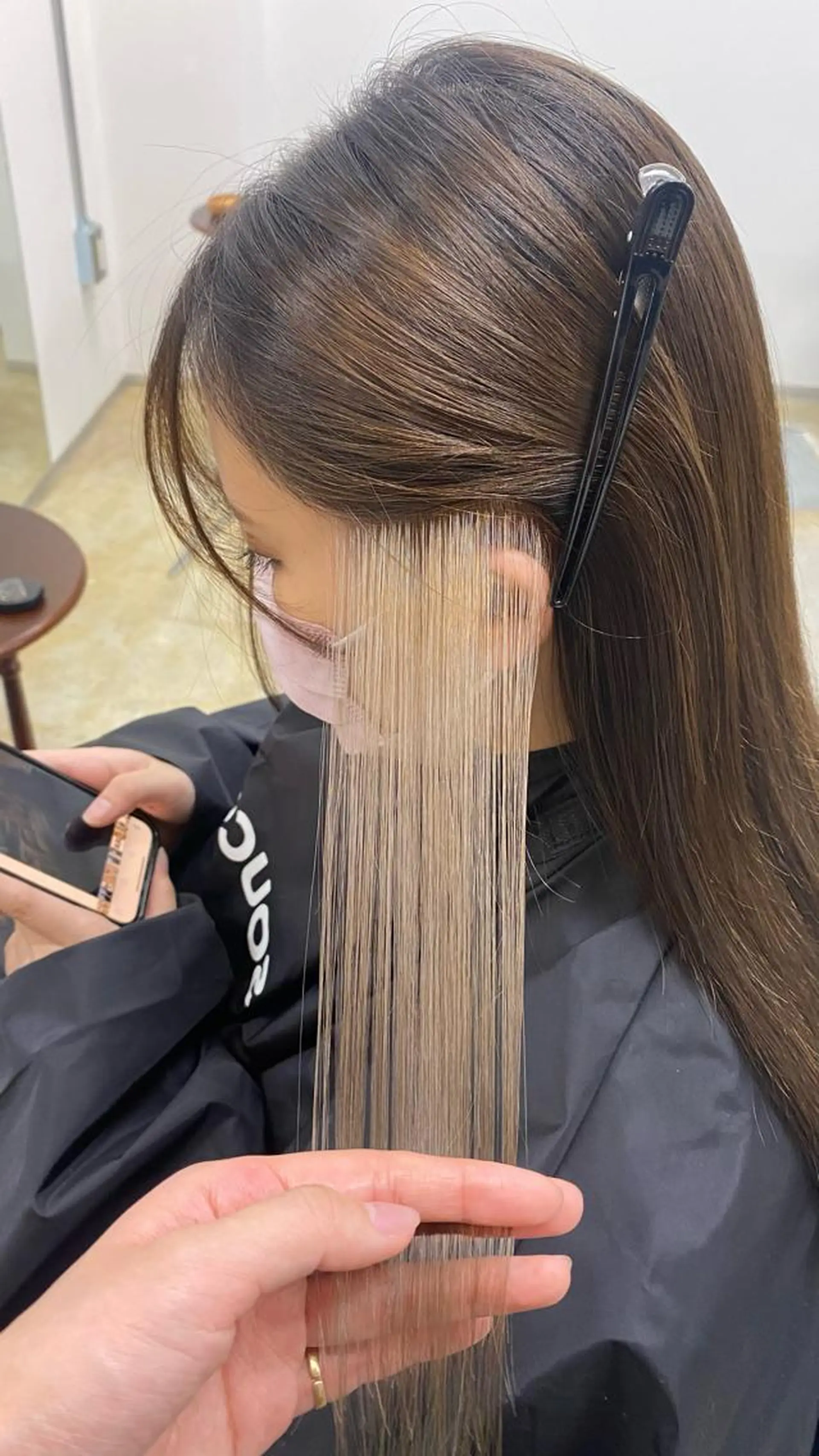 ロング カラー souco/ moenoのヘアスタイル