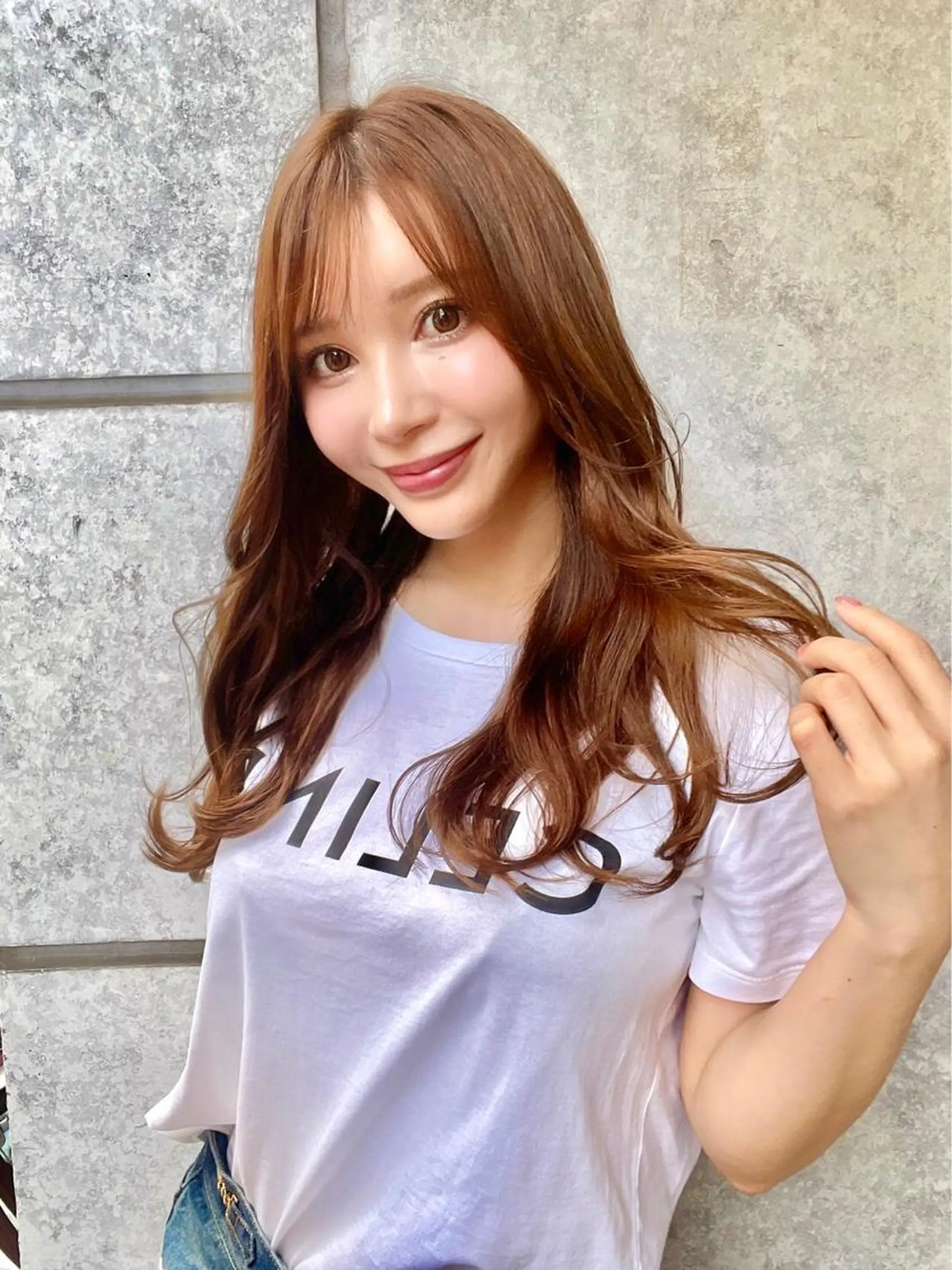 ミディアム カラー カット ヘアカラー パーマ 縮毛矯正 トリートメント MiU所属・癖毛救済✂️ボブ /髪質改善ストレートのヘアスタイル