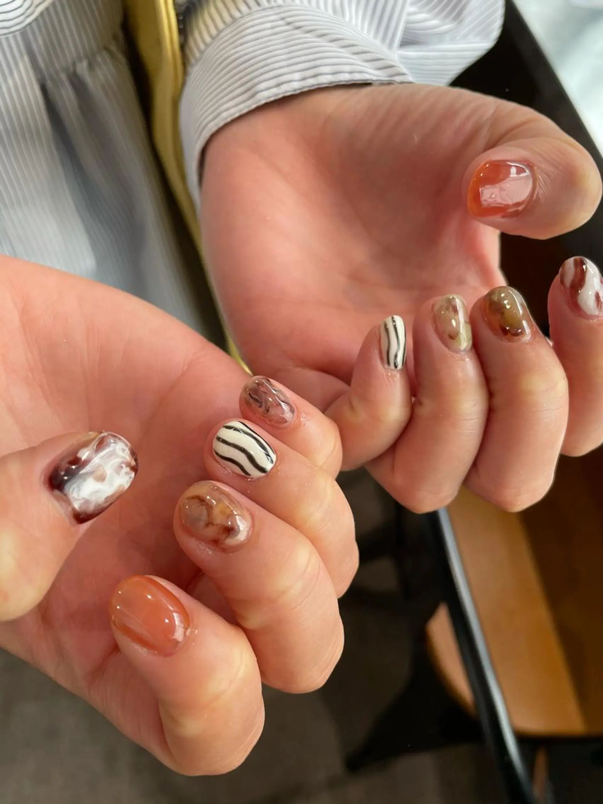 ネイル ハンドネイル ナチュラル透明感🌱 小山美樹子のヘアスタイル