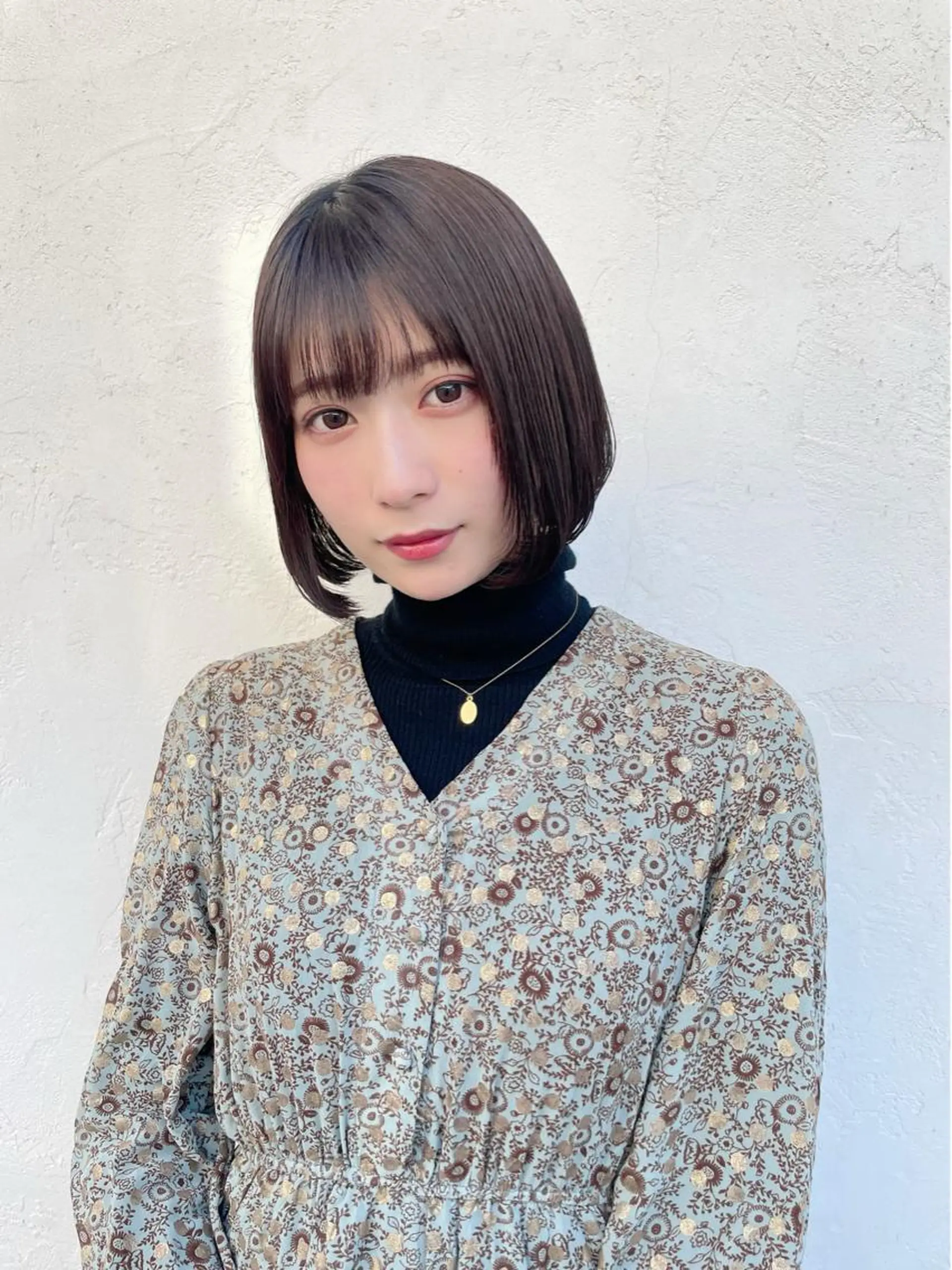 ショート カラー 顔周りカット 【オノザワリョウ】のヘアスタイル