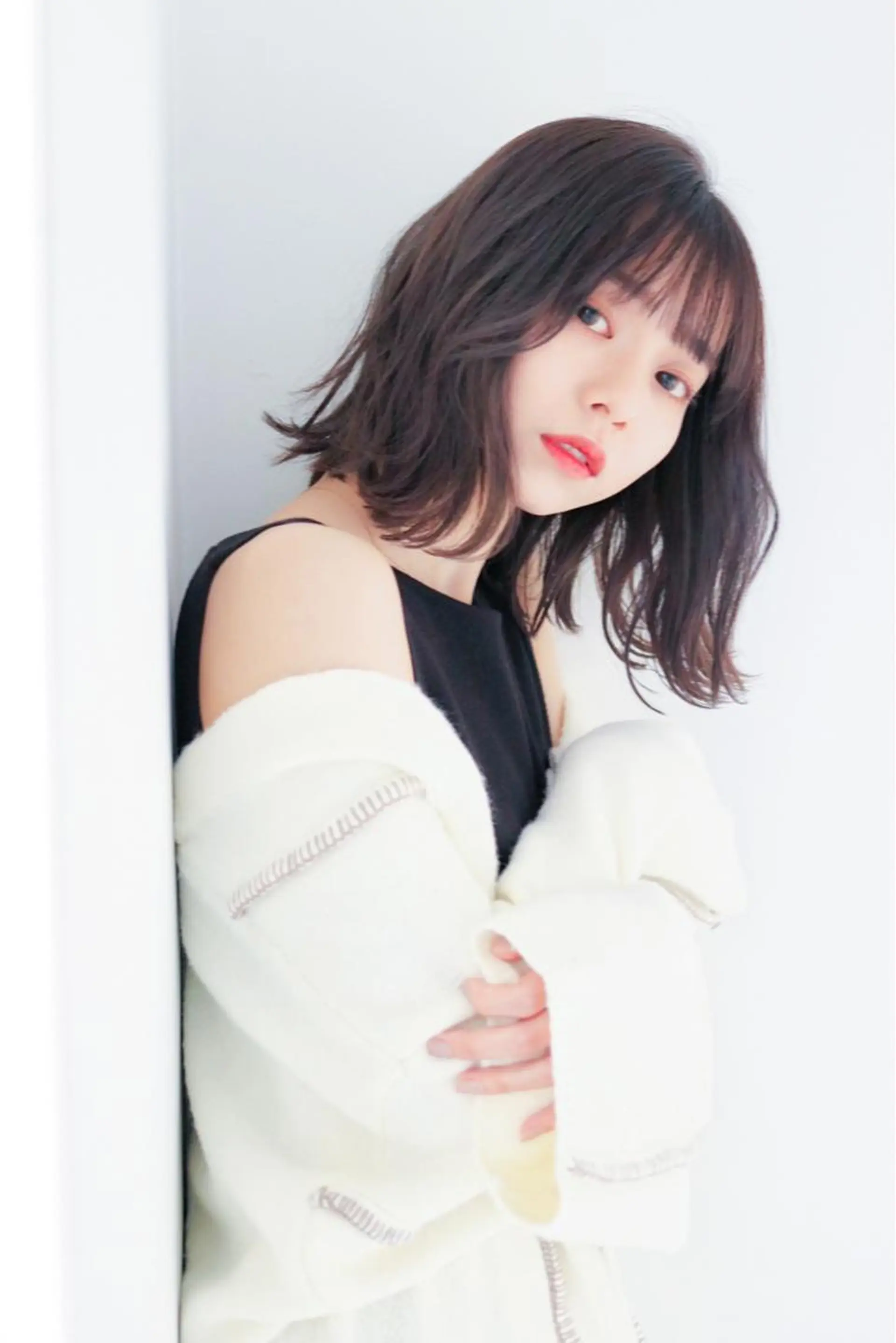ミディアム カラー Hikaru Takahashiのヘアスタイル