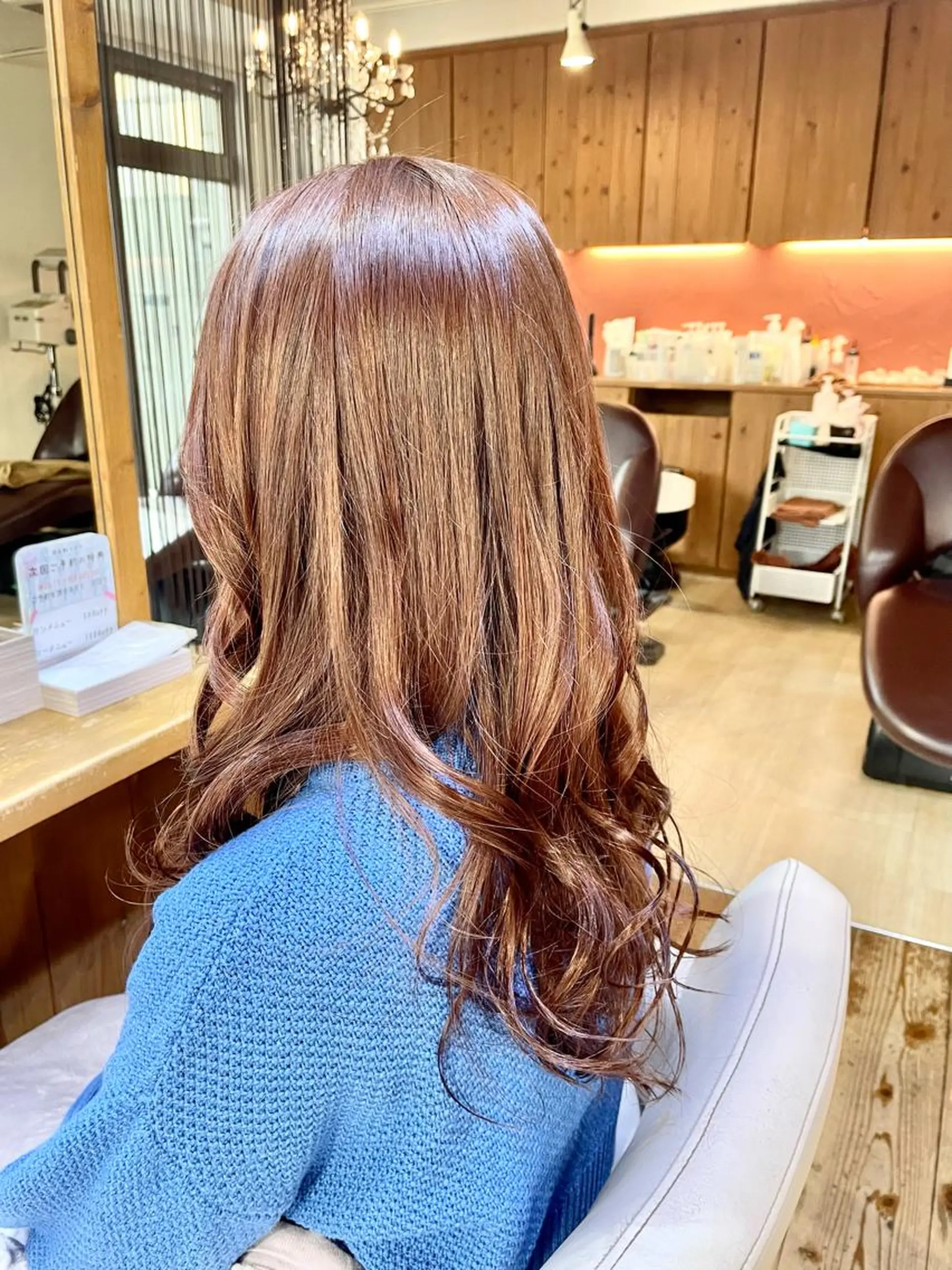 ロング 山木 裕子のヘアスタイル