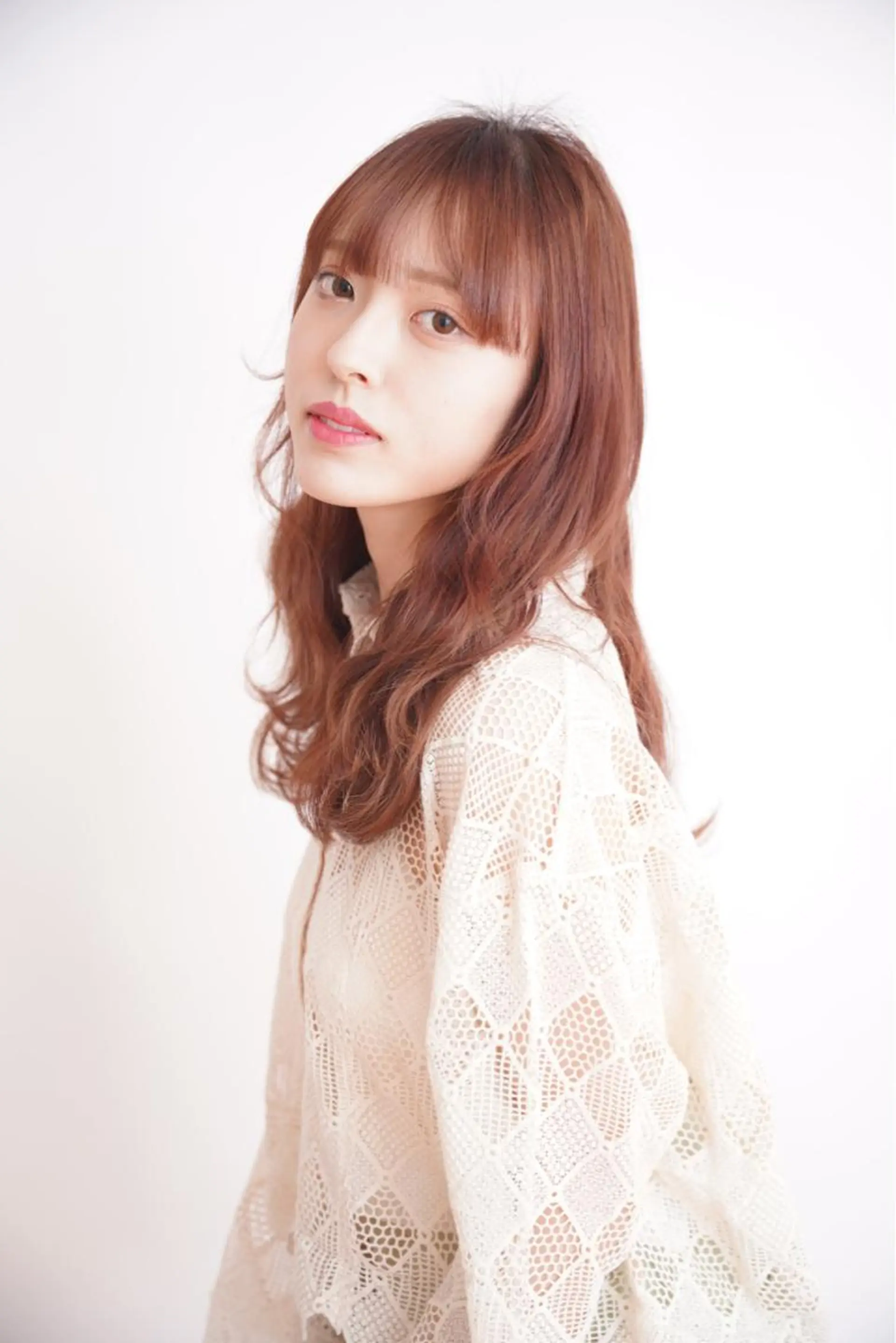 ロング カラー カット ヘアカラー 小顔レイヤー/ ベージュ🤍Rieのヘアスタイル