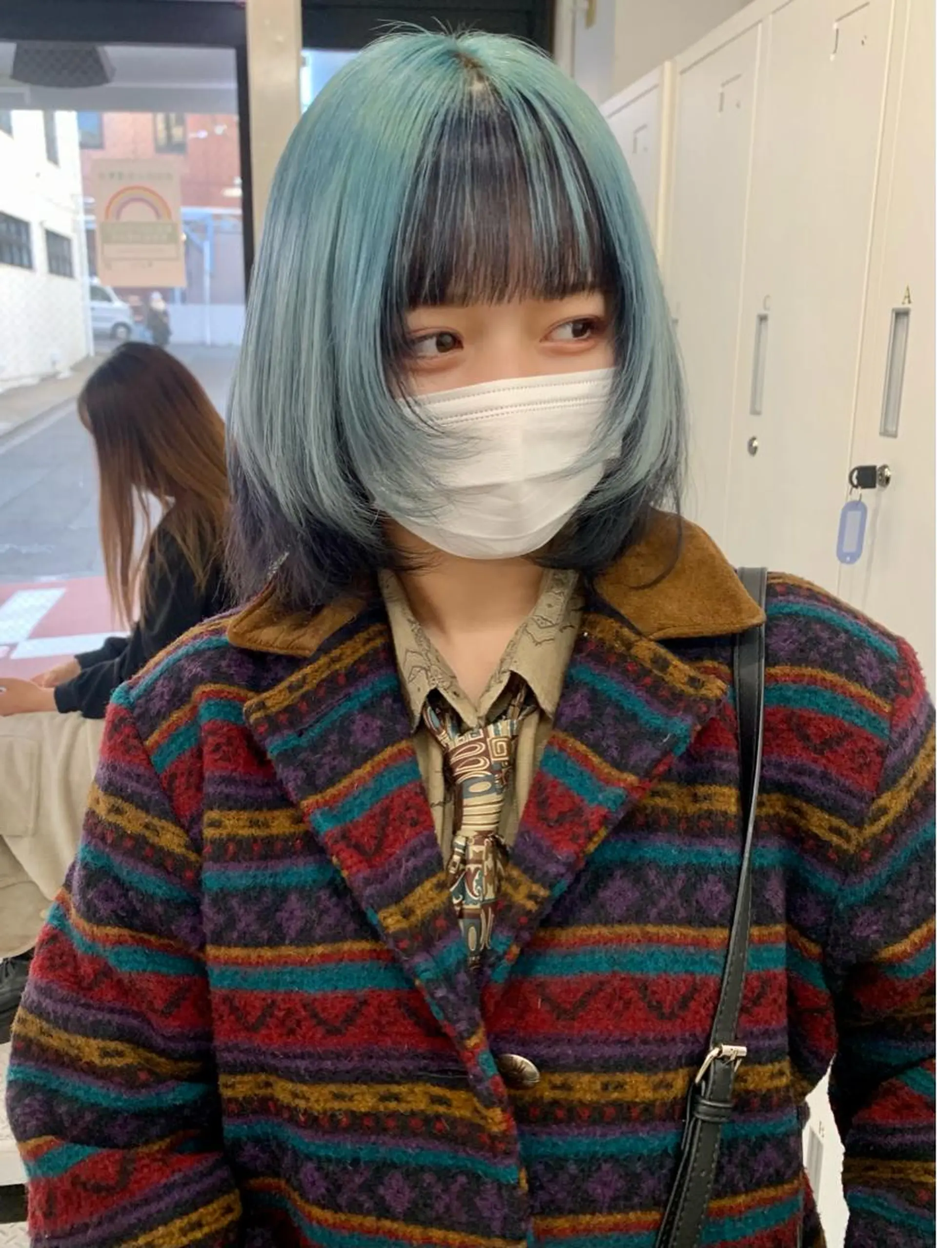 ショート カラー ヘアアレンジ ハイトーン/美髪矯正 🍃大江拓実のヘアスタイル