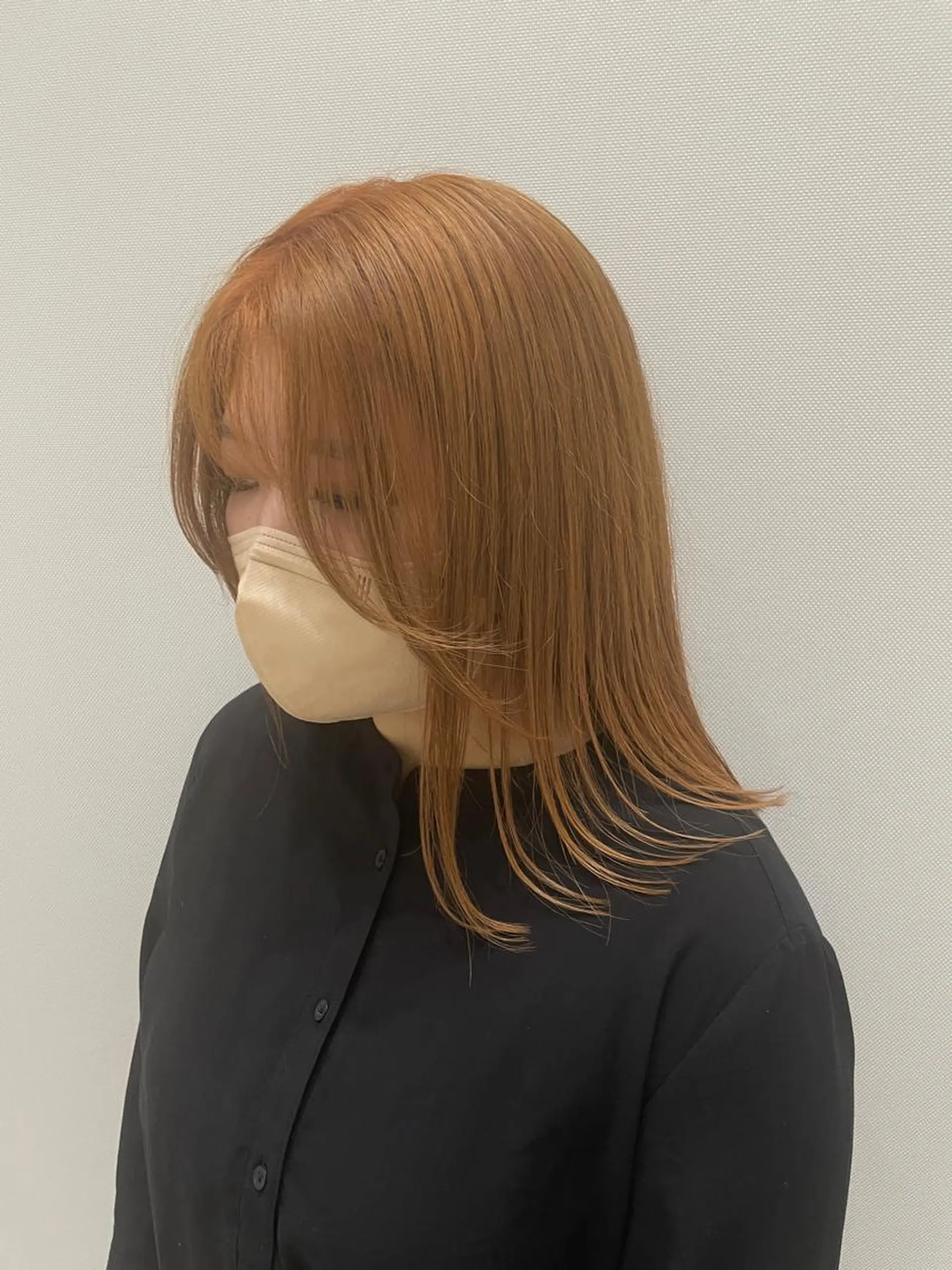 カラー ブリーチ ヘアカラー トリートメント 河野いずみ レイヤー/ボブ 🤍のヘアスタイル