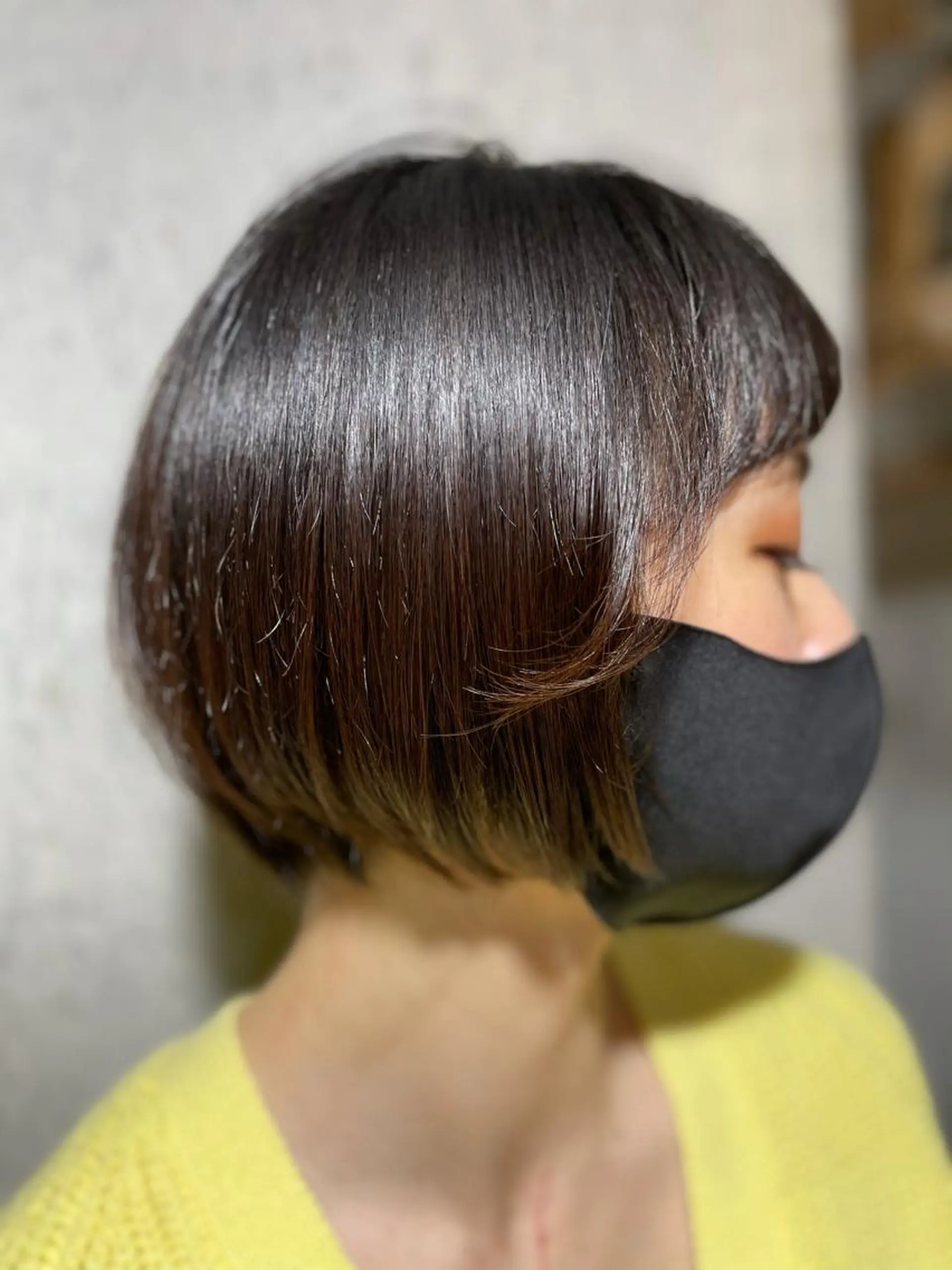 ショート 坂野 結子のヘアスタイル