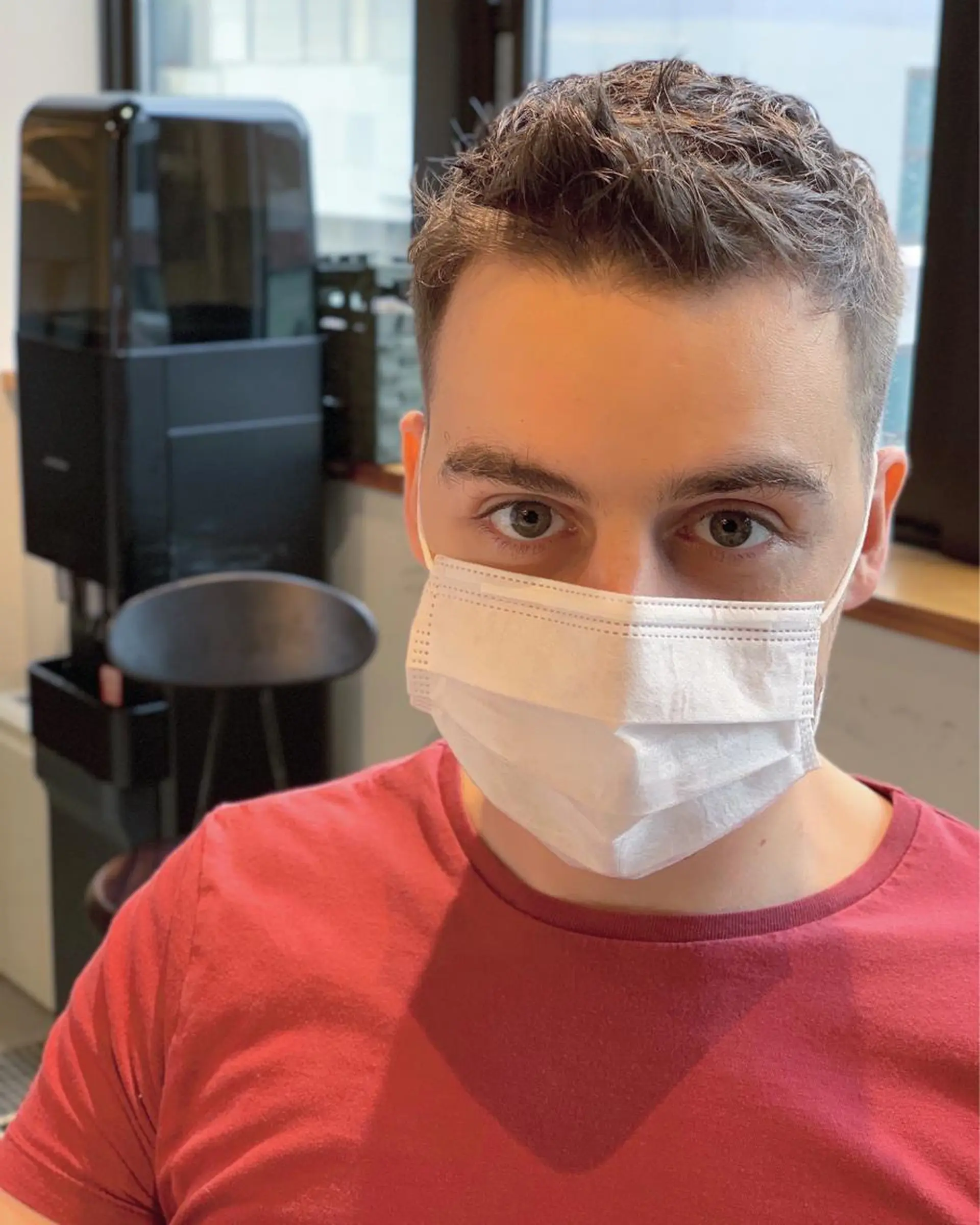 メンズ メンズベリーショート 【店長】外国人風 メンズヘア尾上雄輝のヘアスタイル