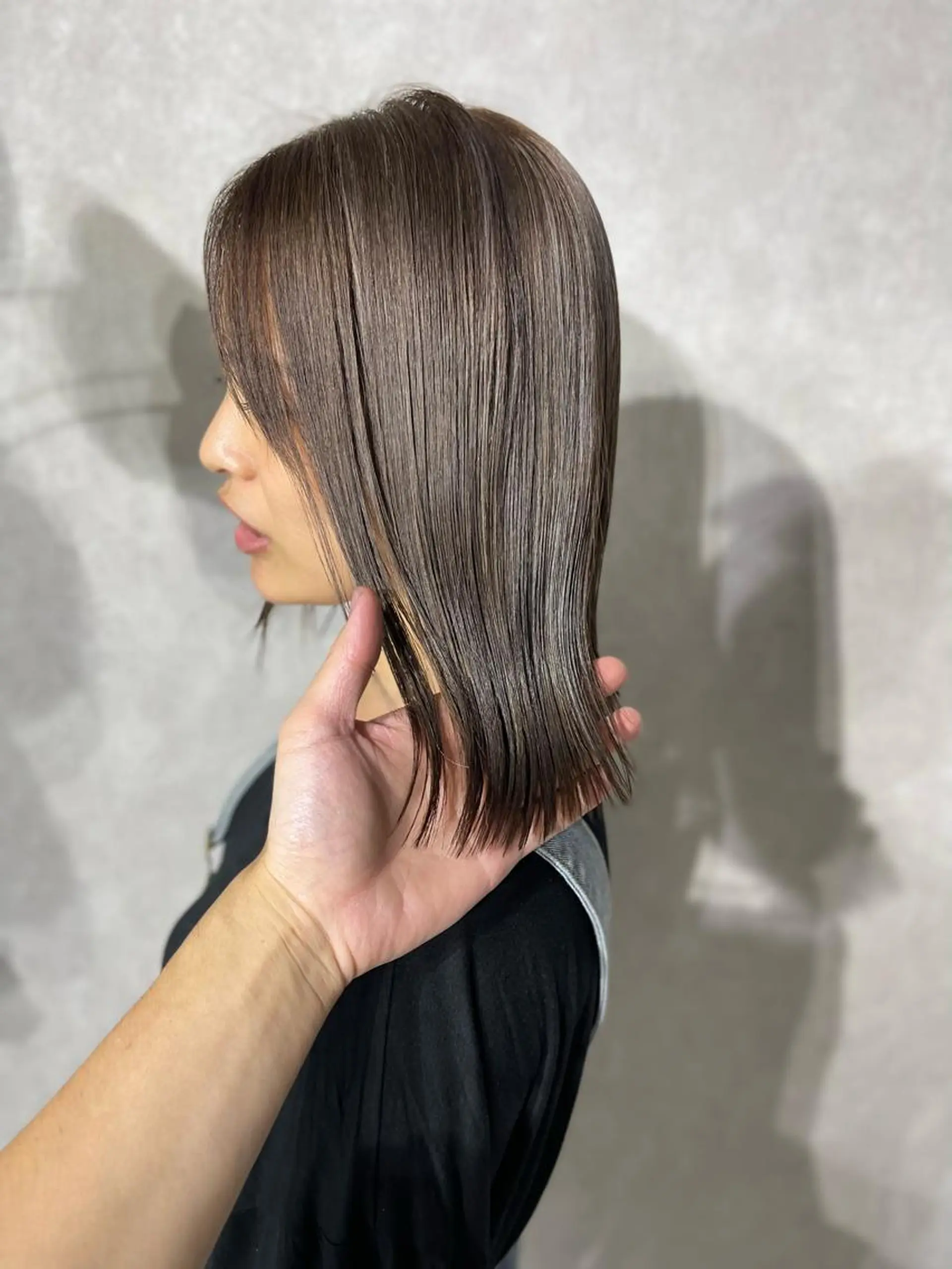 ミディアム カラー カット ヘアカラー トリートメント モテ髪支持率NO.1 KENJIROのヘアスタイル