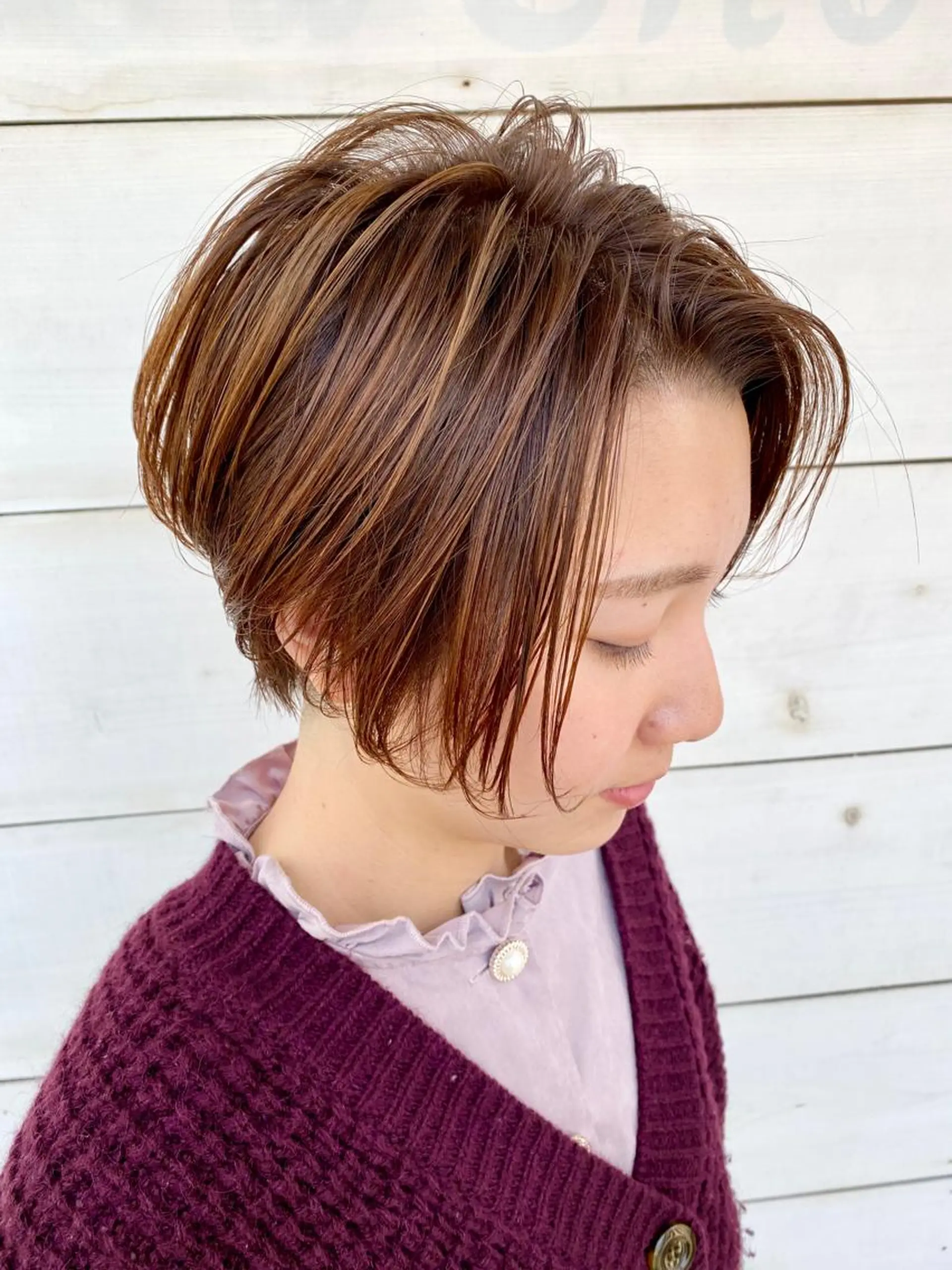 カラー SALOWIN栄 高須大貴のヘアスタイル