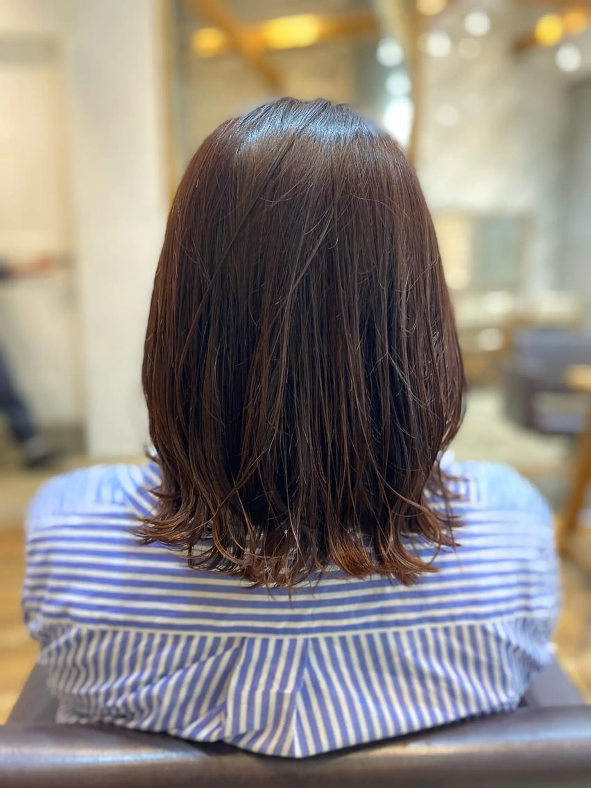 ミディアム カラー カット ヘアカラー トリートメント Fan.ray⭐️ 松永拓巳のヘアスタイル