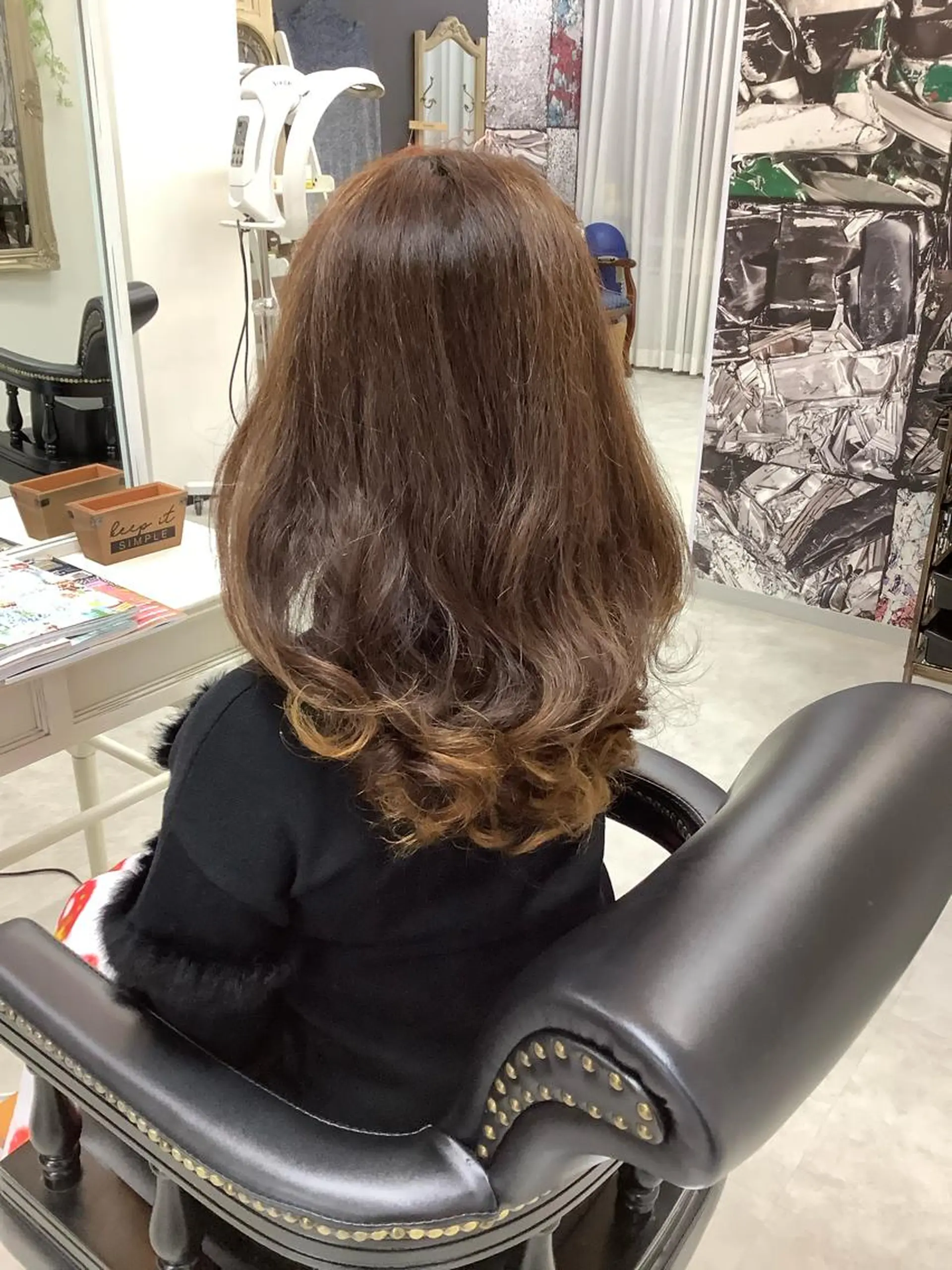 ロング カラー パーマ ダブルカラー パーマ SWARO スワロの眉毛・アイブロウイメージ