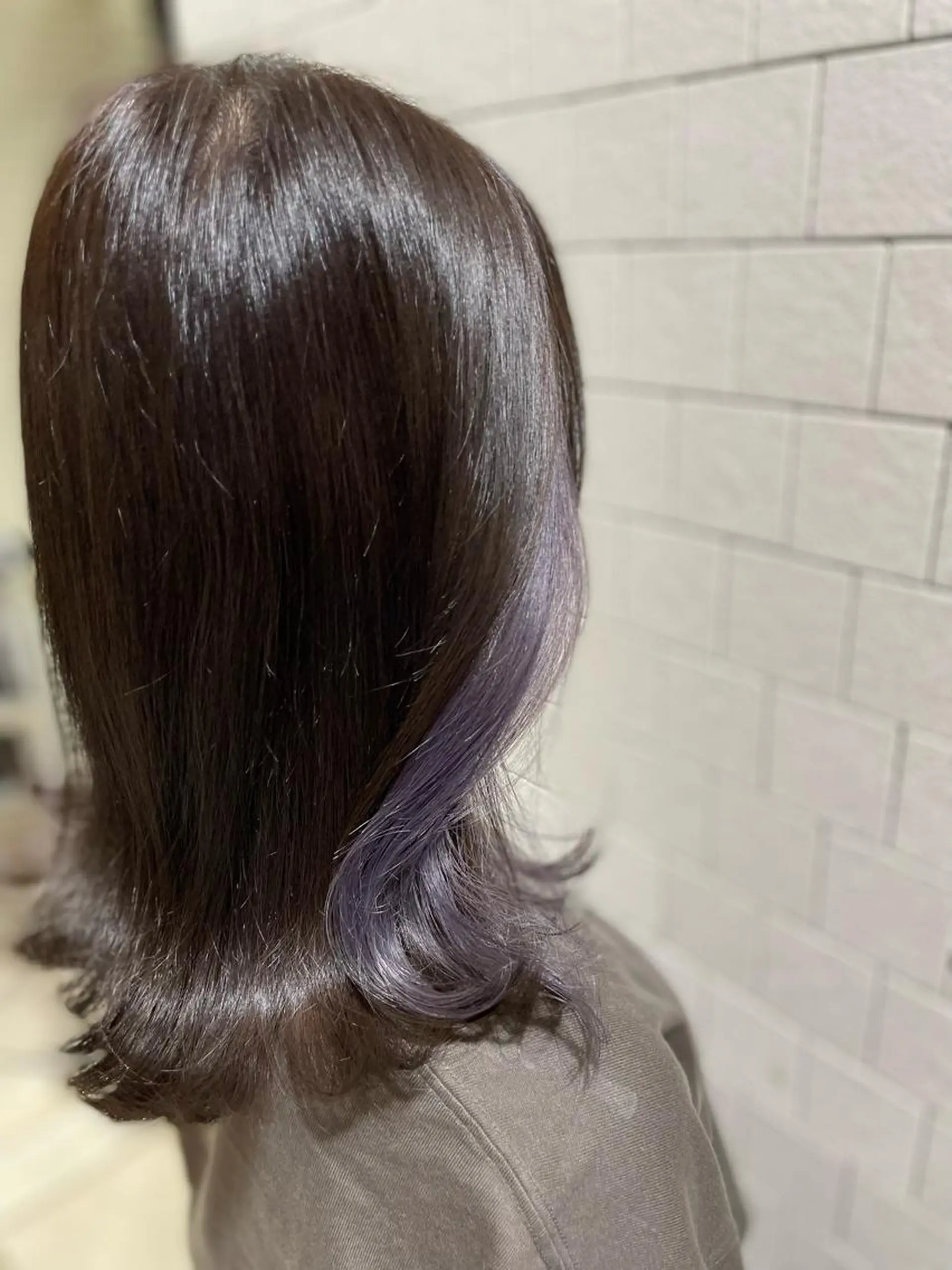 カラー イヤリングカラー 萩原 琳之祐のヘアスタイル