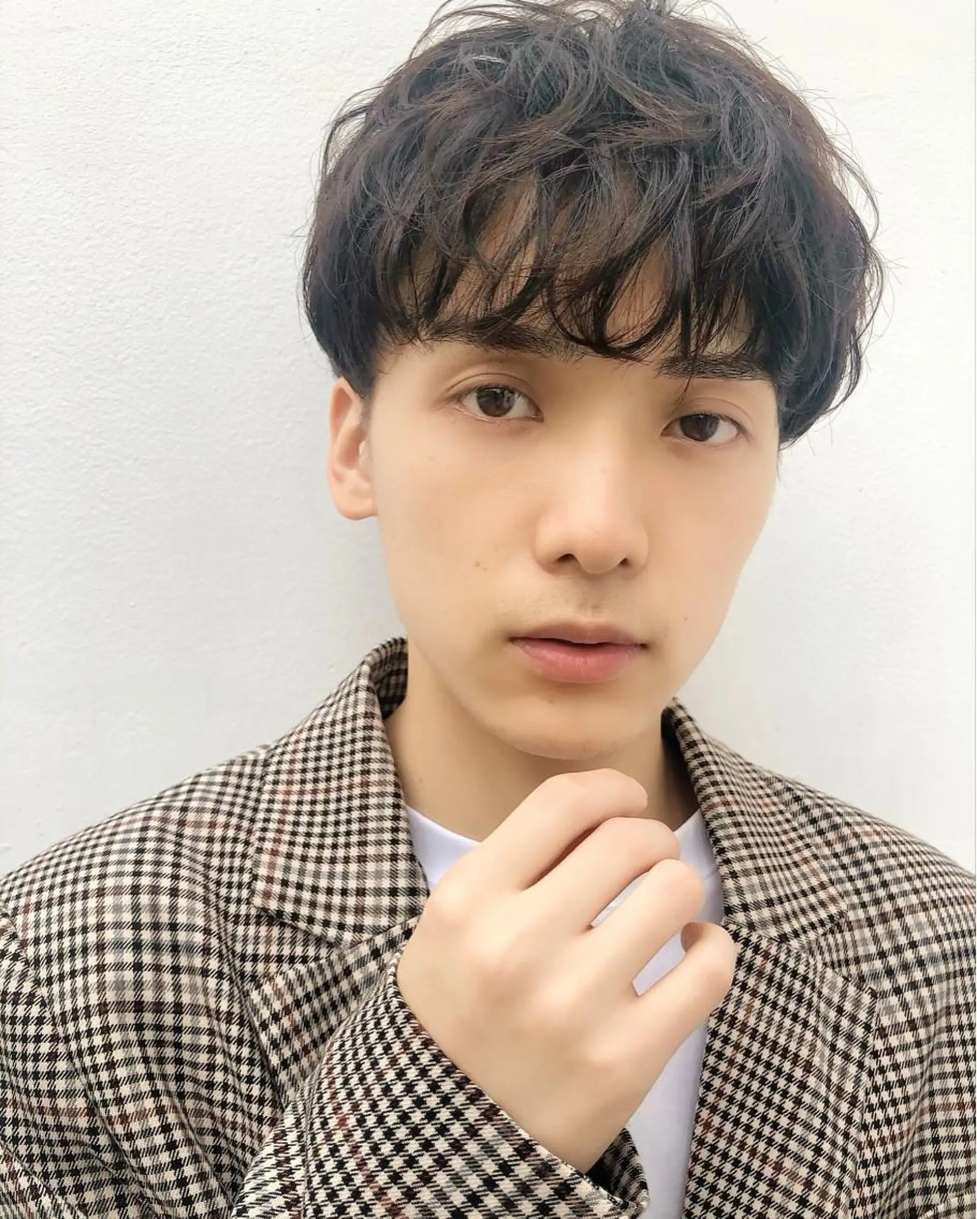 メンズ メンズ🍃ナチュラル 韓国風ヘアRENのヘアスタイル