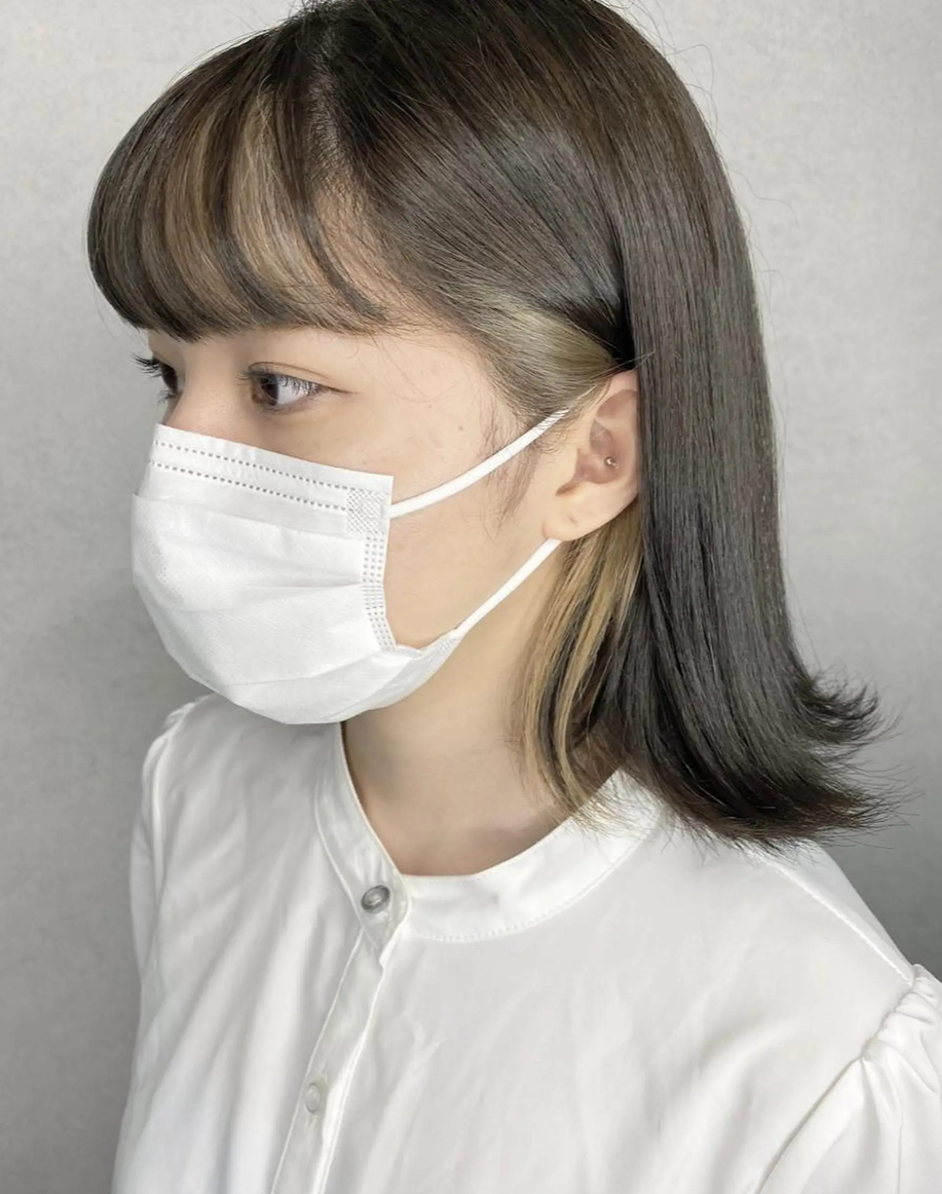 ミディアム カラー ヘアカラー Designer EGGのマツエク・マツパデザイン