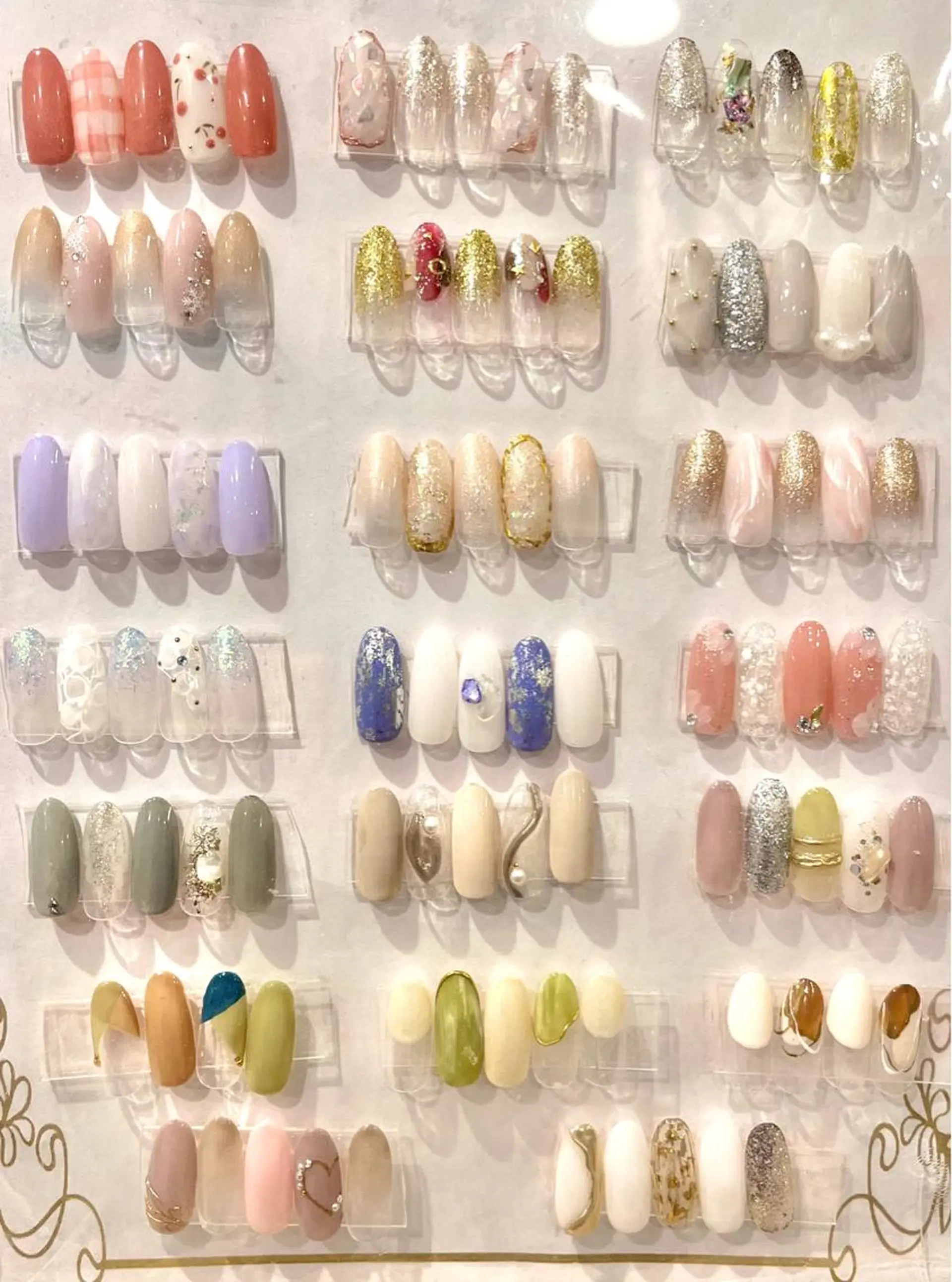 ネイル ガーリー ハート キラキラネイル ラメ(グリッター) ニュアンスネイル ハンドネイル para ☀︎ sol by BECK所属・Para Sol nail　Maoのネイルデザイン