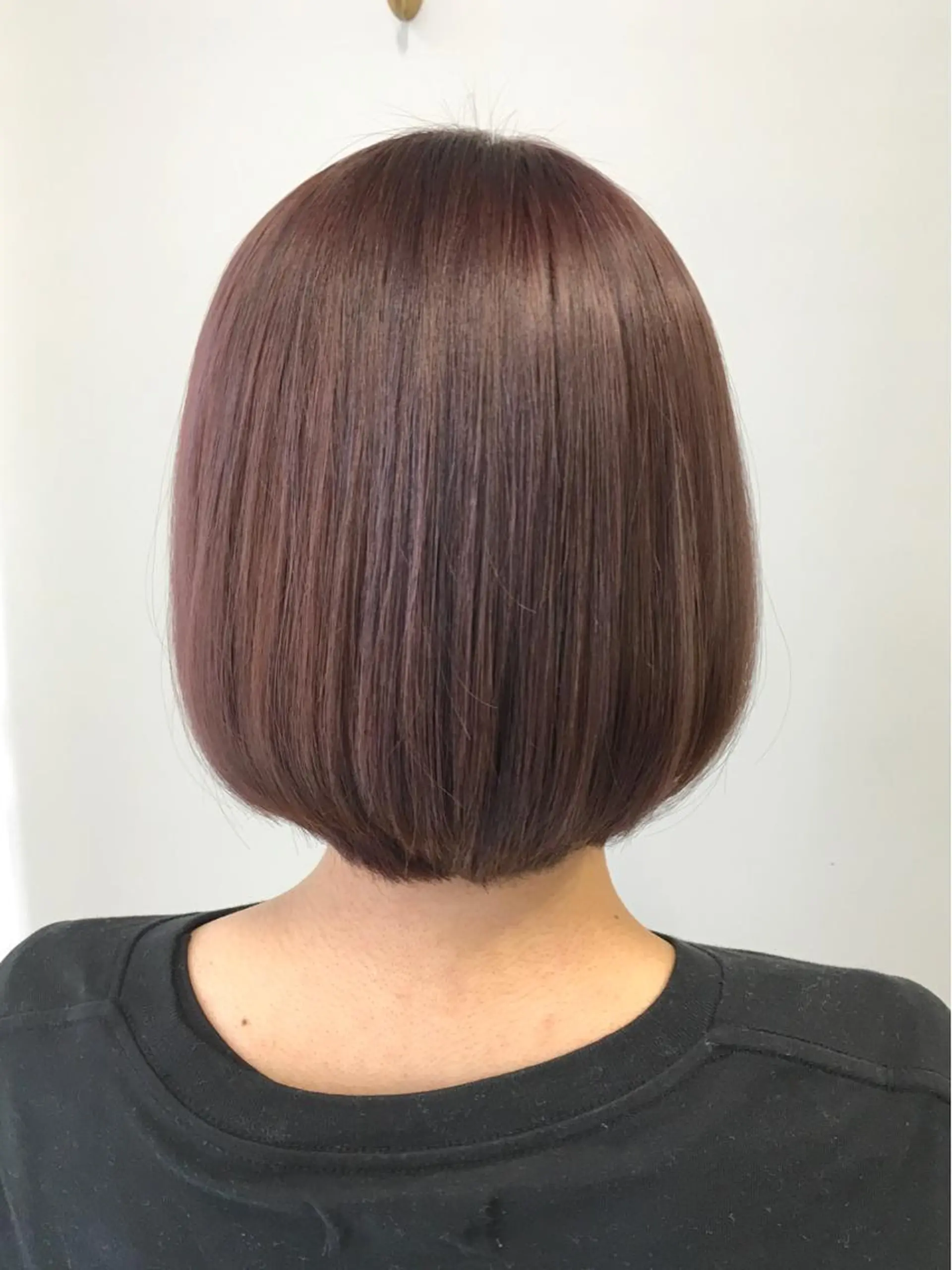 ショート カラー ベージュカラー ピンクカラー ピンクベージュ ヘアカラー トリートメント ヘアセット yoshi ☆のヘアスタイル