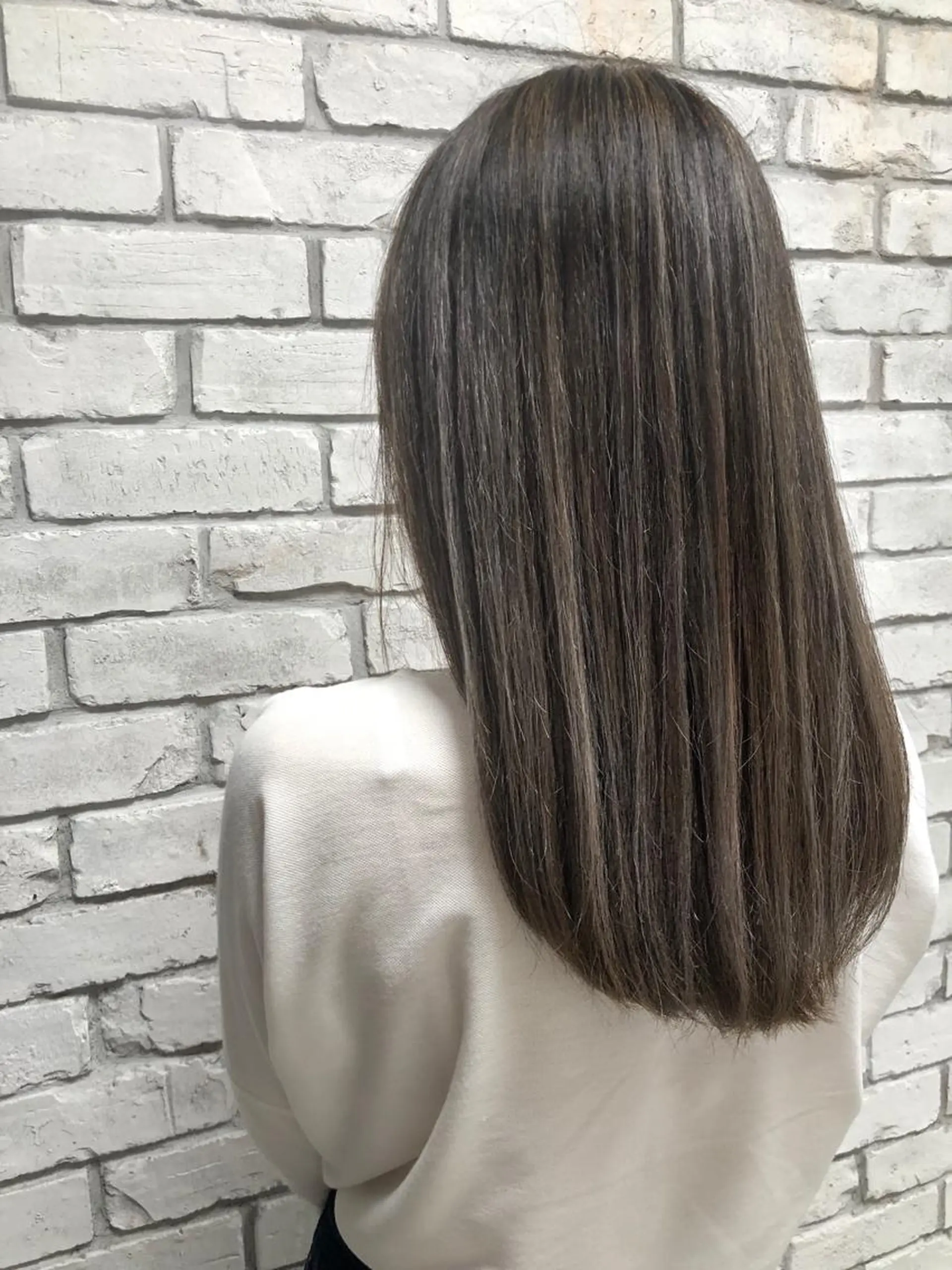 セミロング カラー welring hair salonのヘアスタイル