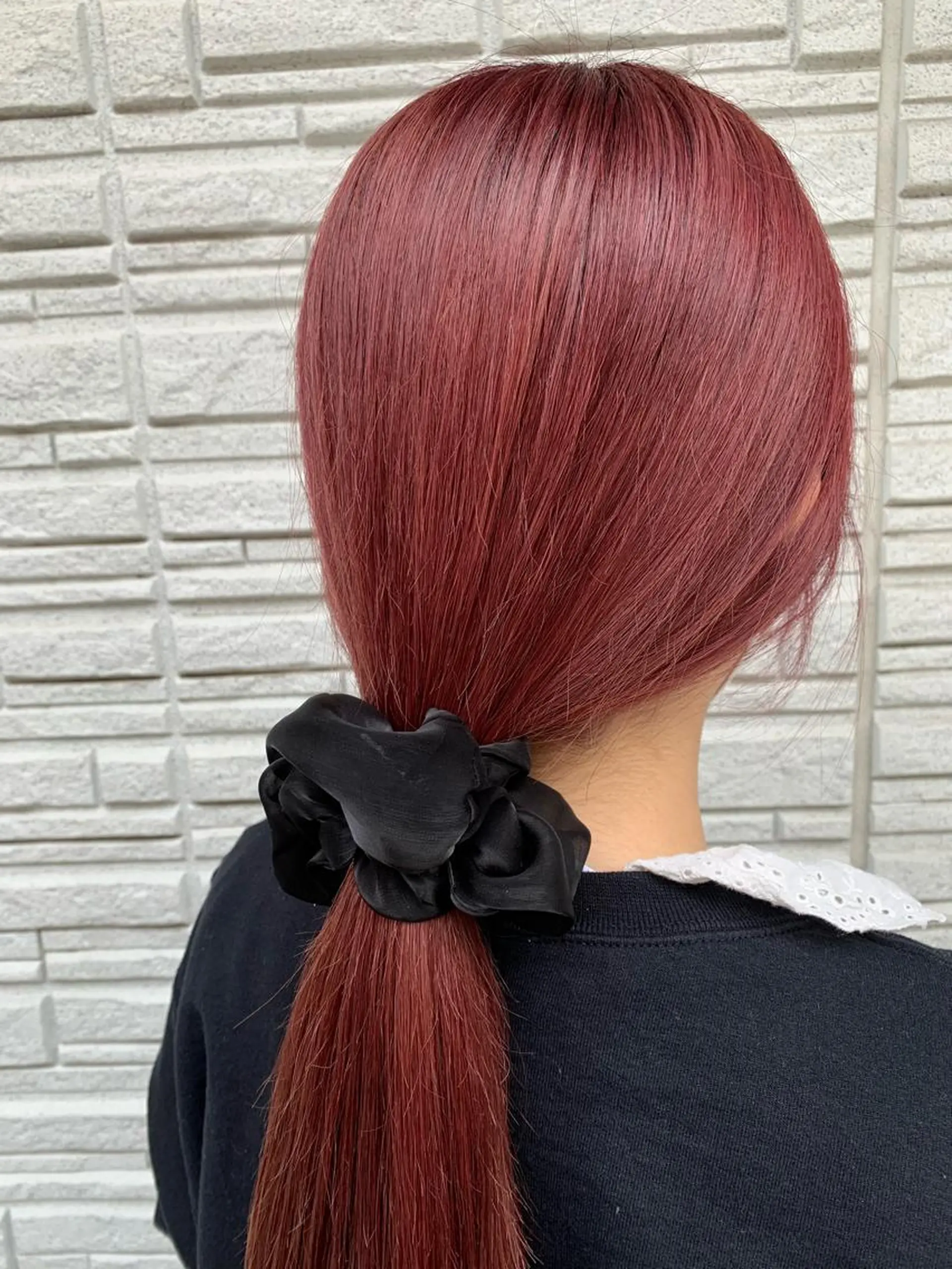 セミロング カラー ヘアアレンジ CARICIA 渡邉 祐南のヘアスタイル