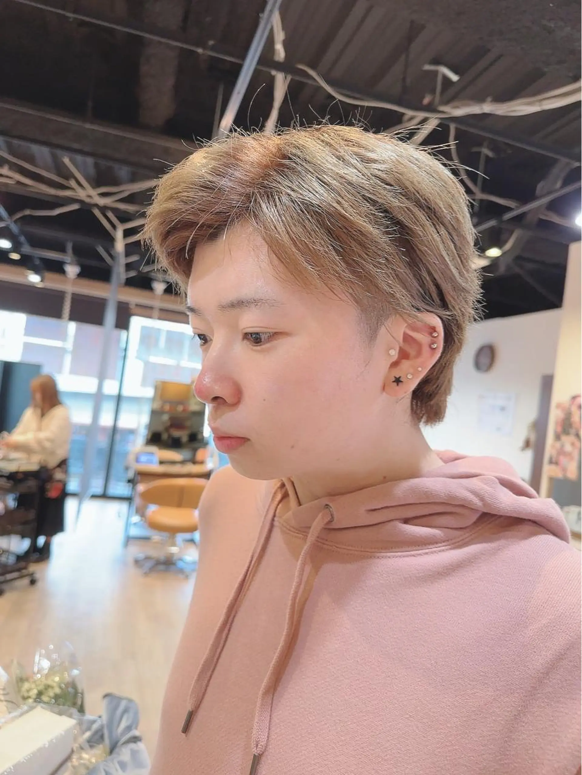 カラー メンズ 髪質改善&ストレート ✂︎鈴木青樹のヘアスタイル