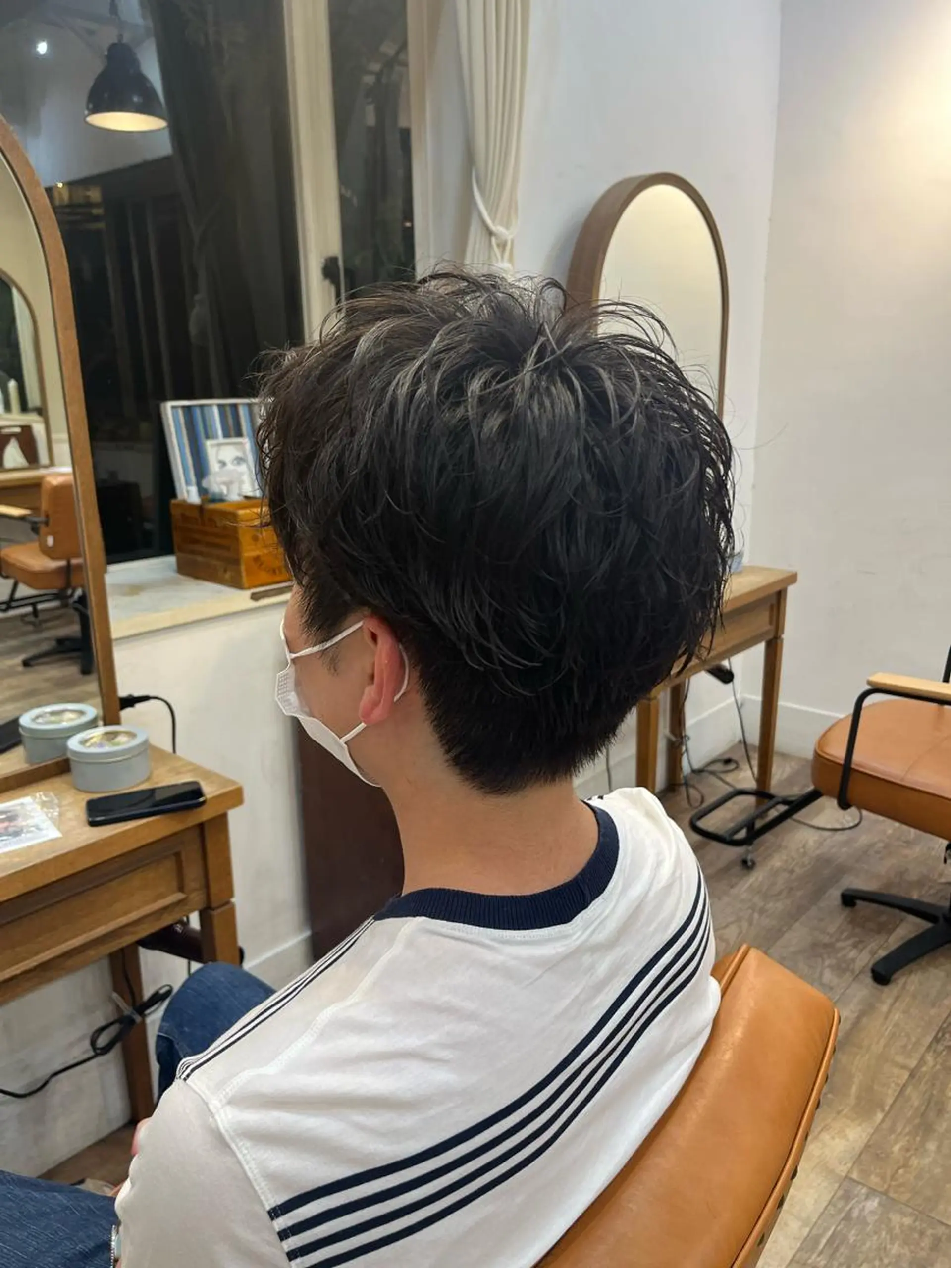 メンズ カット パーマ Belle 新宿所属・清野　花音/ レイヤーカットのヘアスタイル