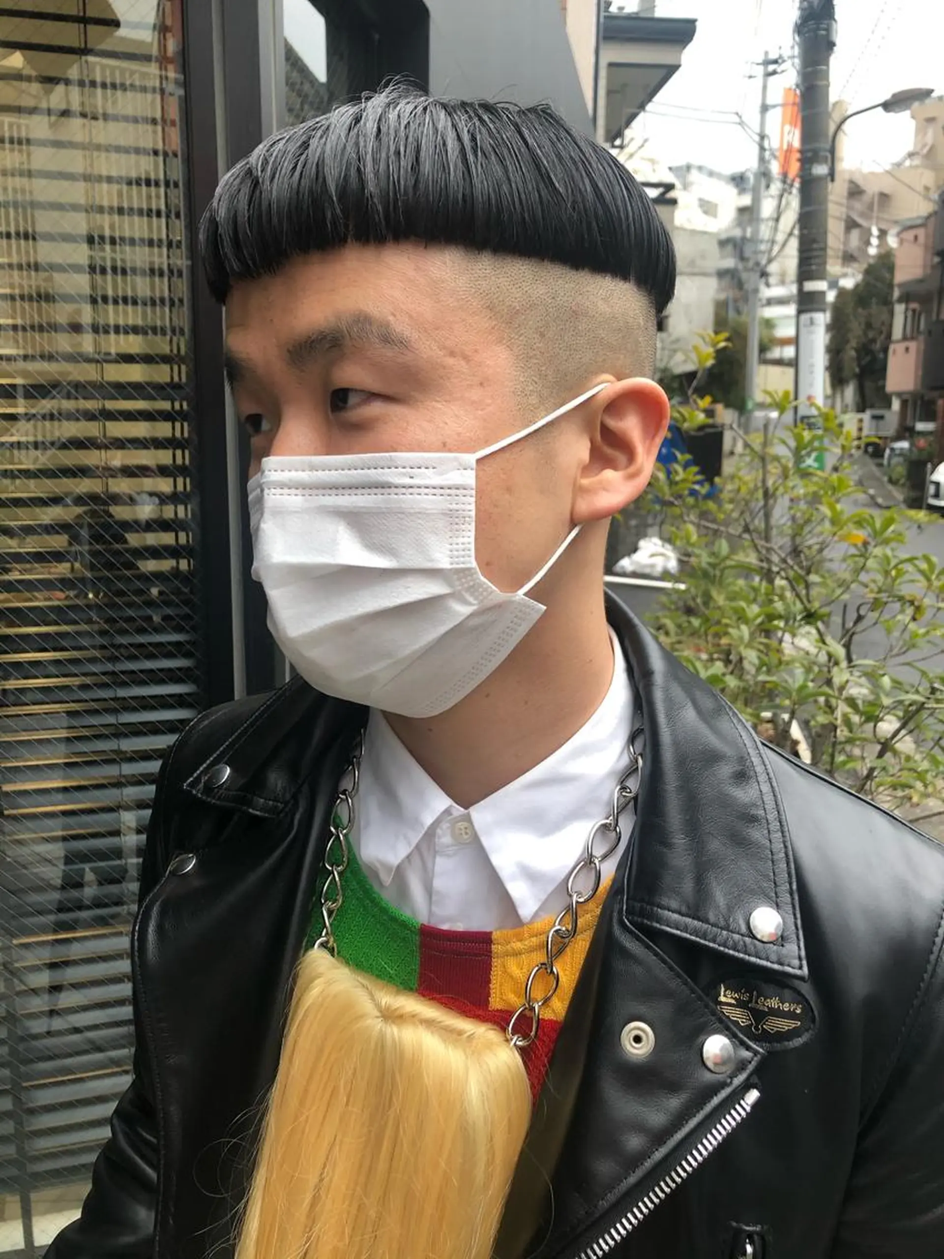 ショート メンズ マッシュ ミヤギ リュウキのヘアスタイル
