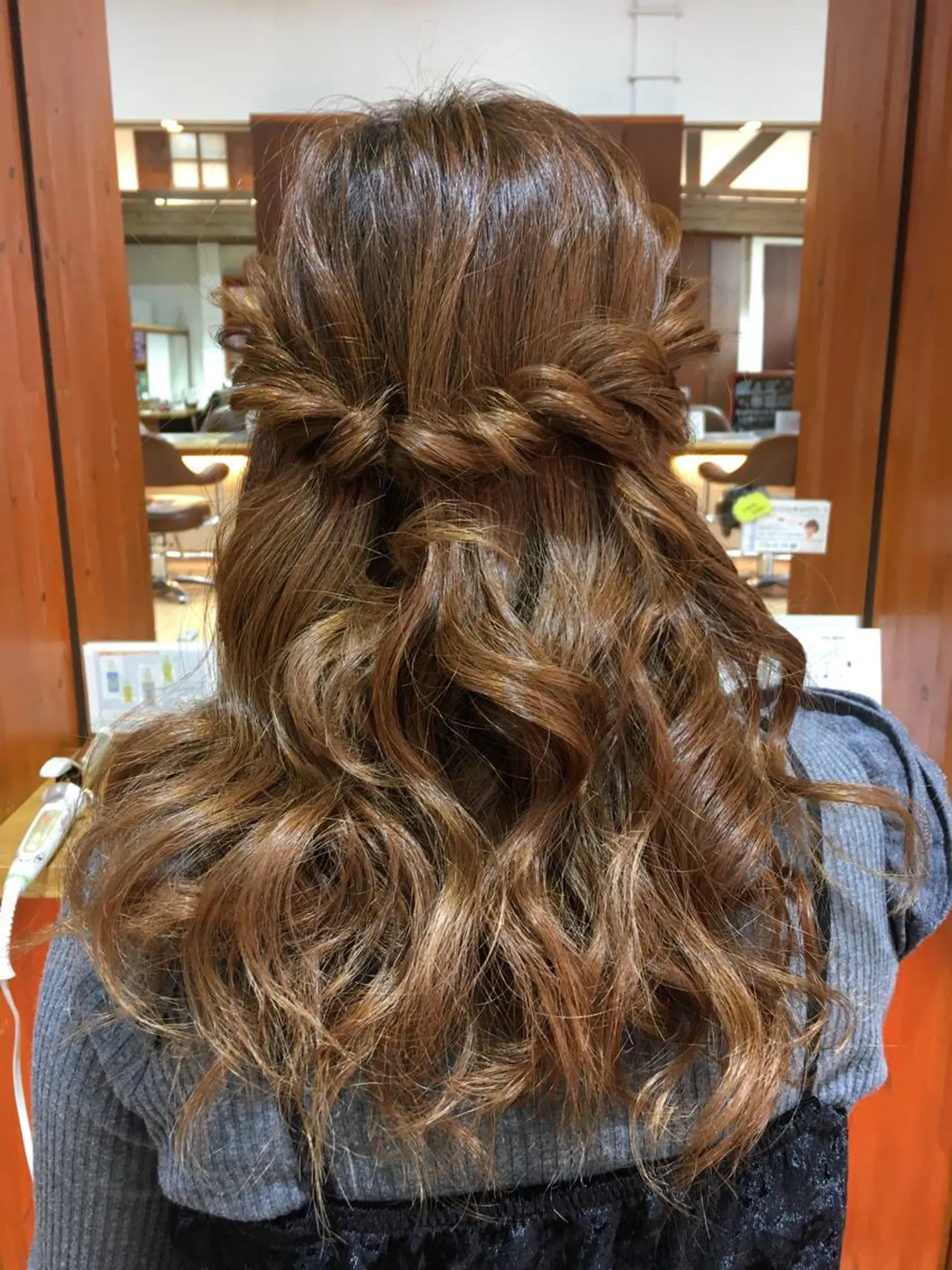 ミディアム ヘアアレンジ ✨🌿大人可愛い愛さ れhair🌿✨松本のヘアスタイル