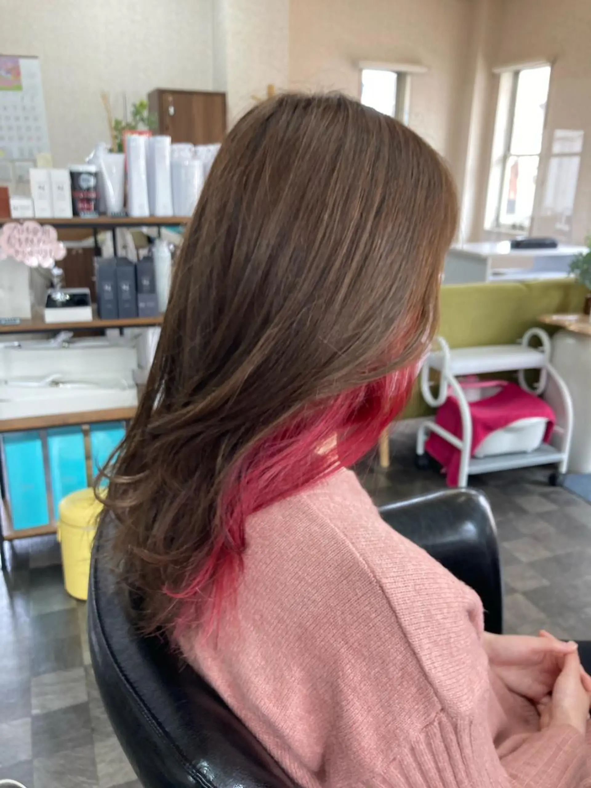 ロング エンゼルス美容室斉間 圭司のヘアスタイル