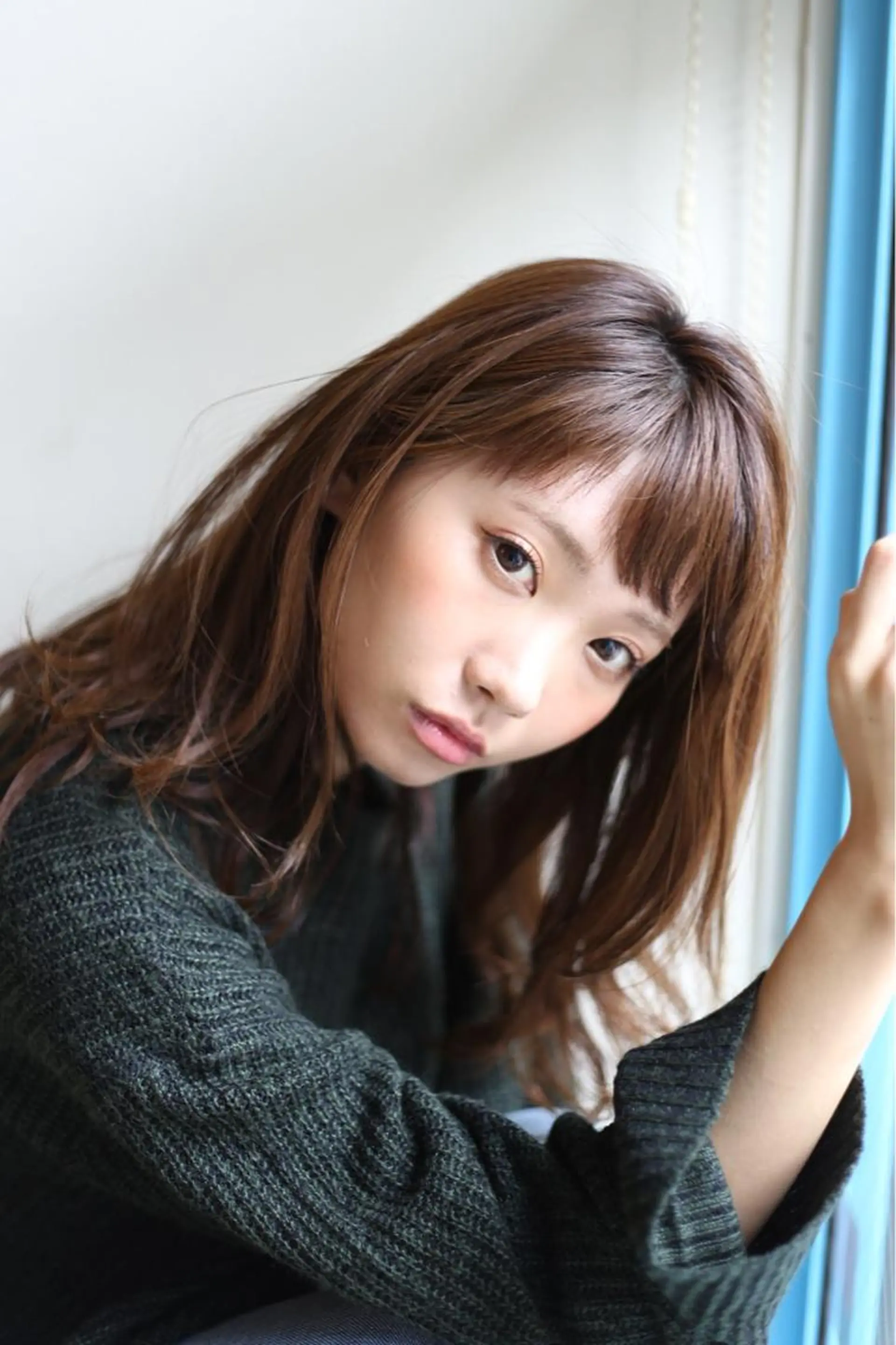 ロング カラー 三代 ゆりあのヘアスタイル