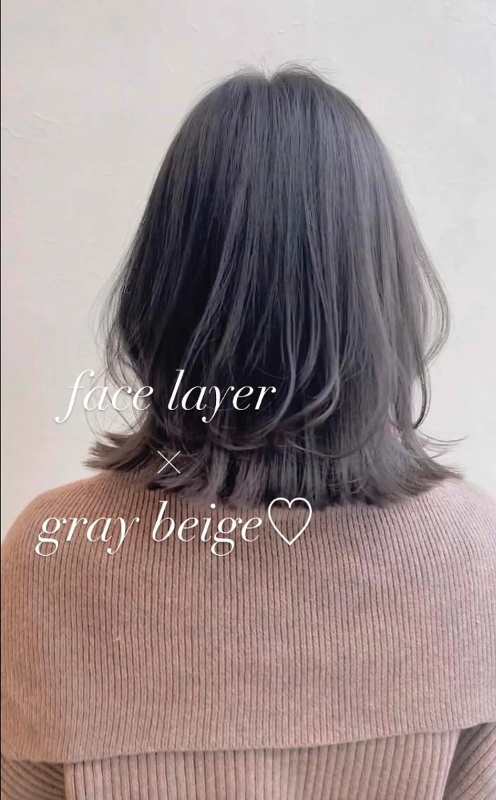 ミディアム カラー nakahara madokaのヘアスタイル