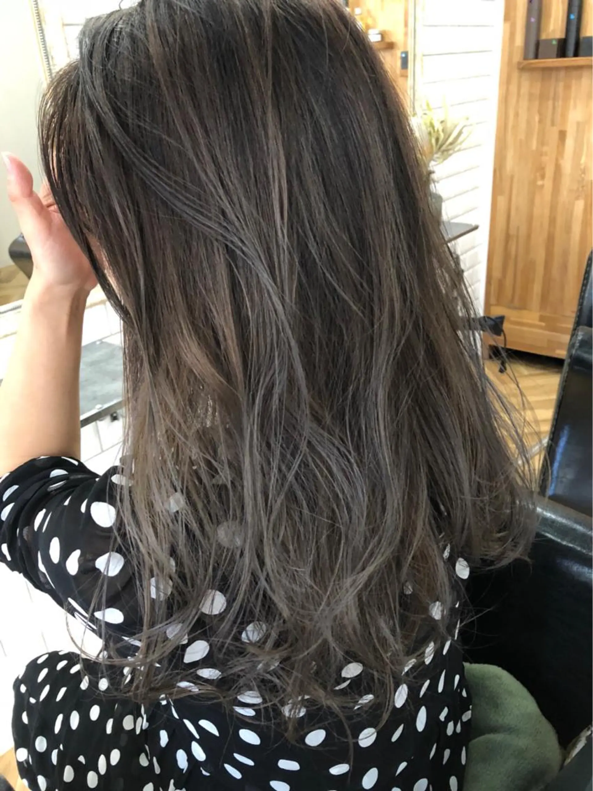 ロング カラー ロング カット ヘアカラー トリートメント 橋本 敬介のヘアスタイル