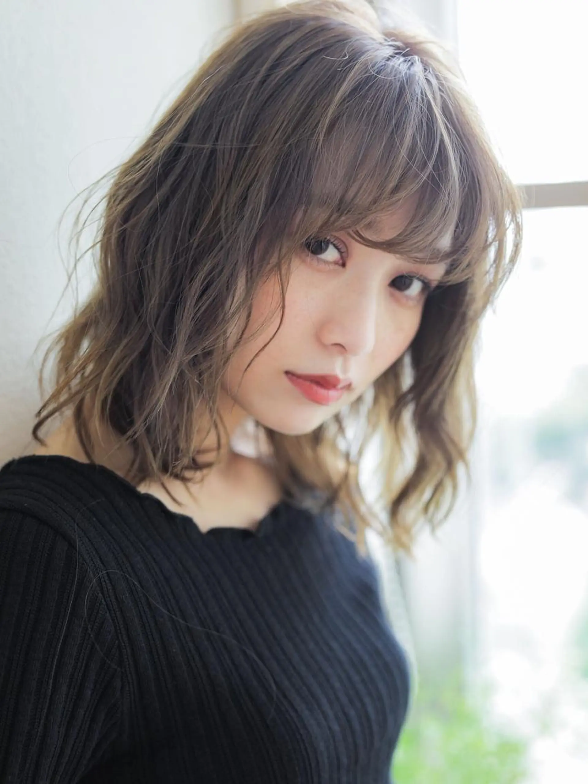 ミディアム カラー 銀座/美髪縮毛矯正 /髪質改善/山本翔華のヘアスタイル