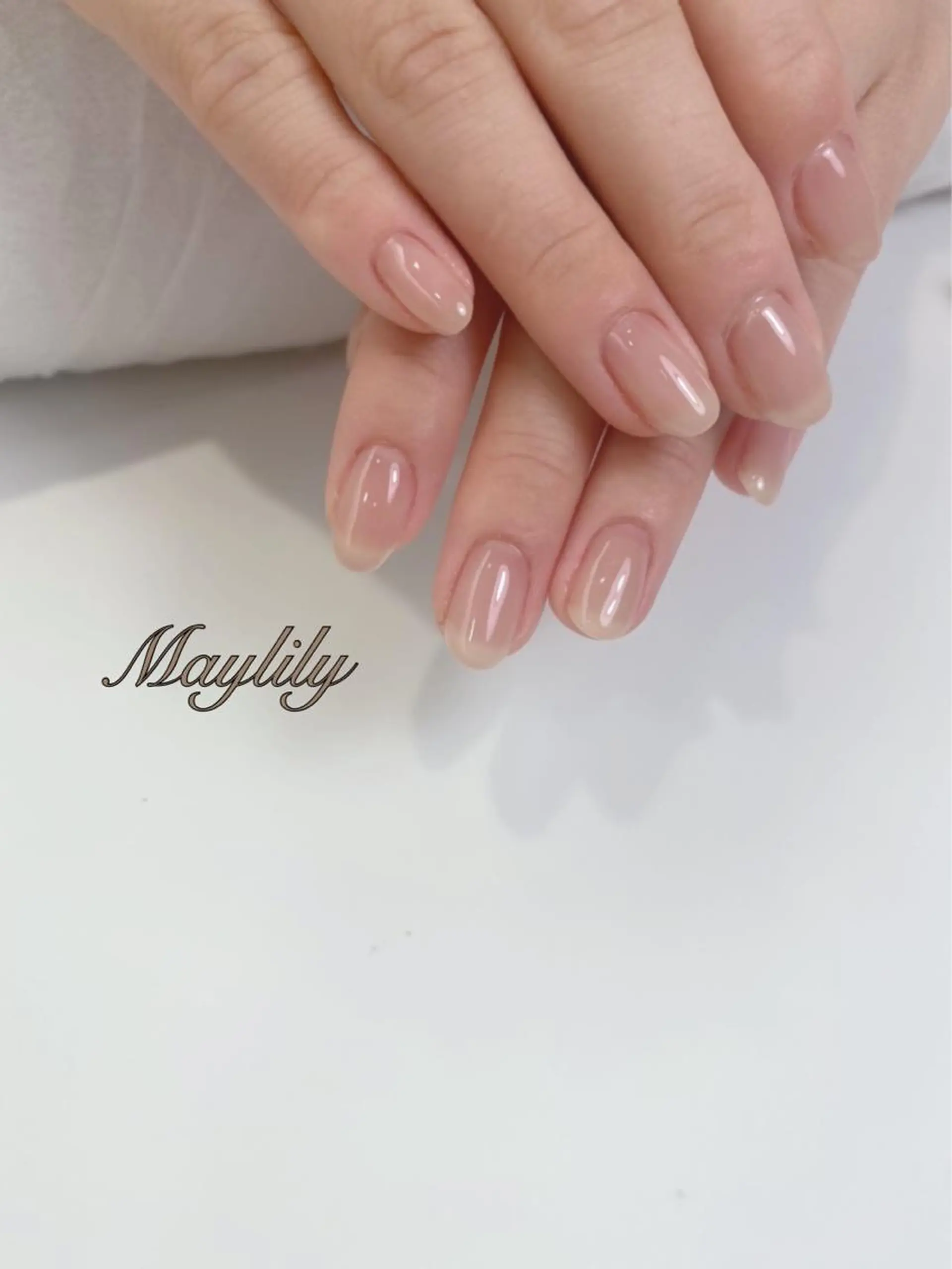 ネイル ワンカラーネイル Nail salon Maylilyのネイルデザイン