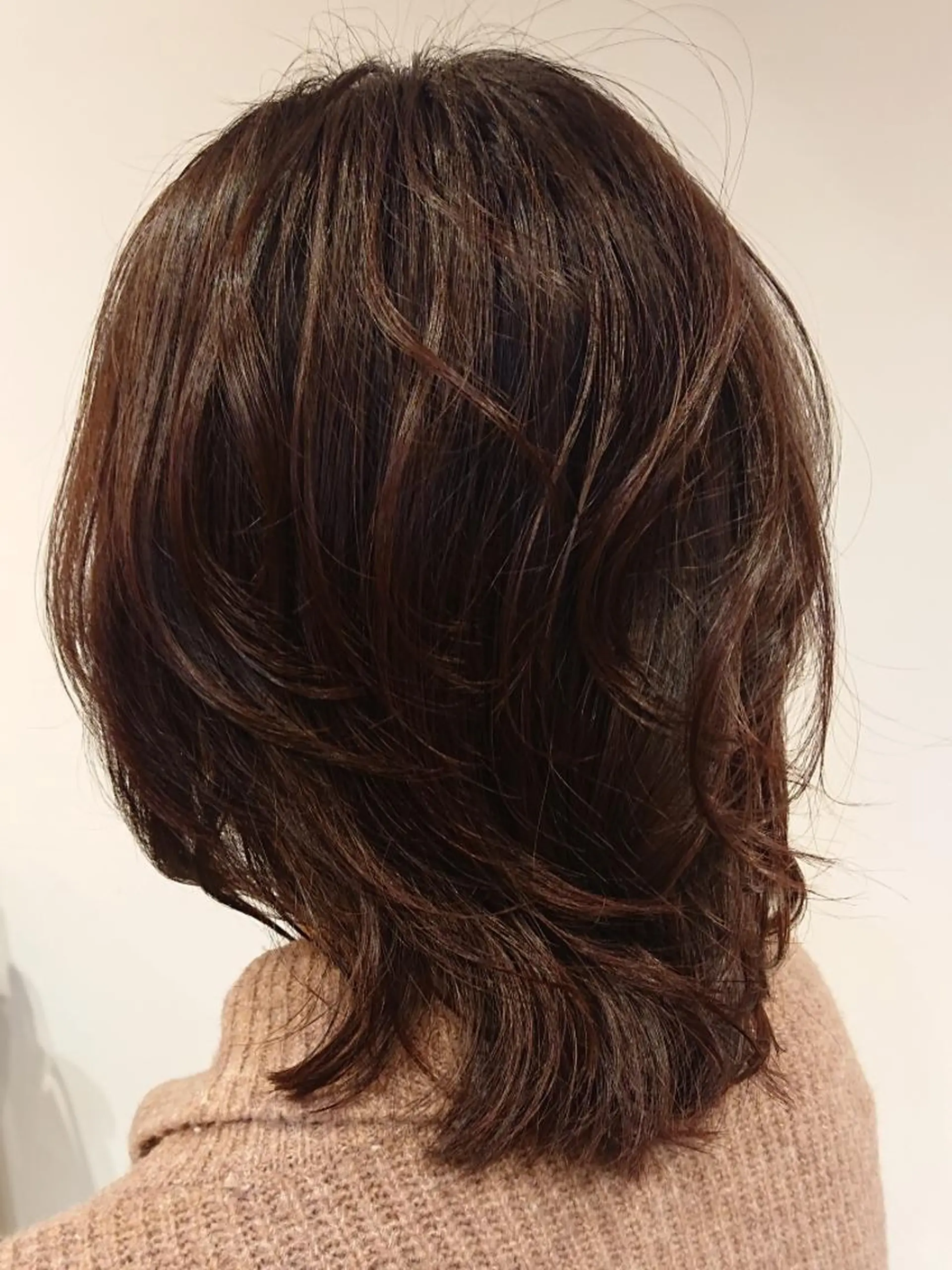 ミディアム カラー 真光 龍治のヘアスタイル