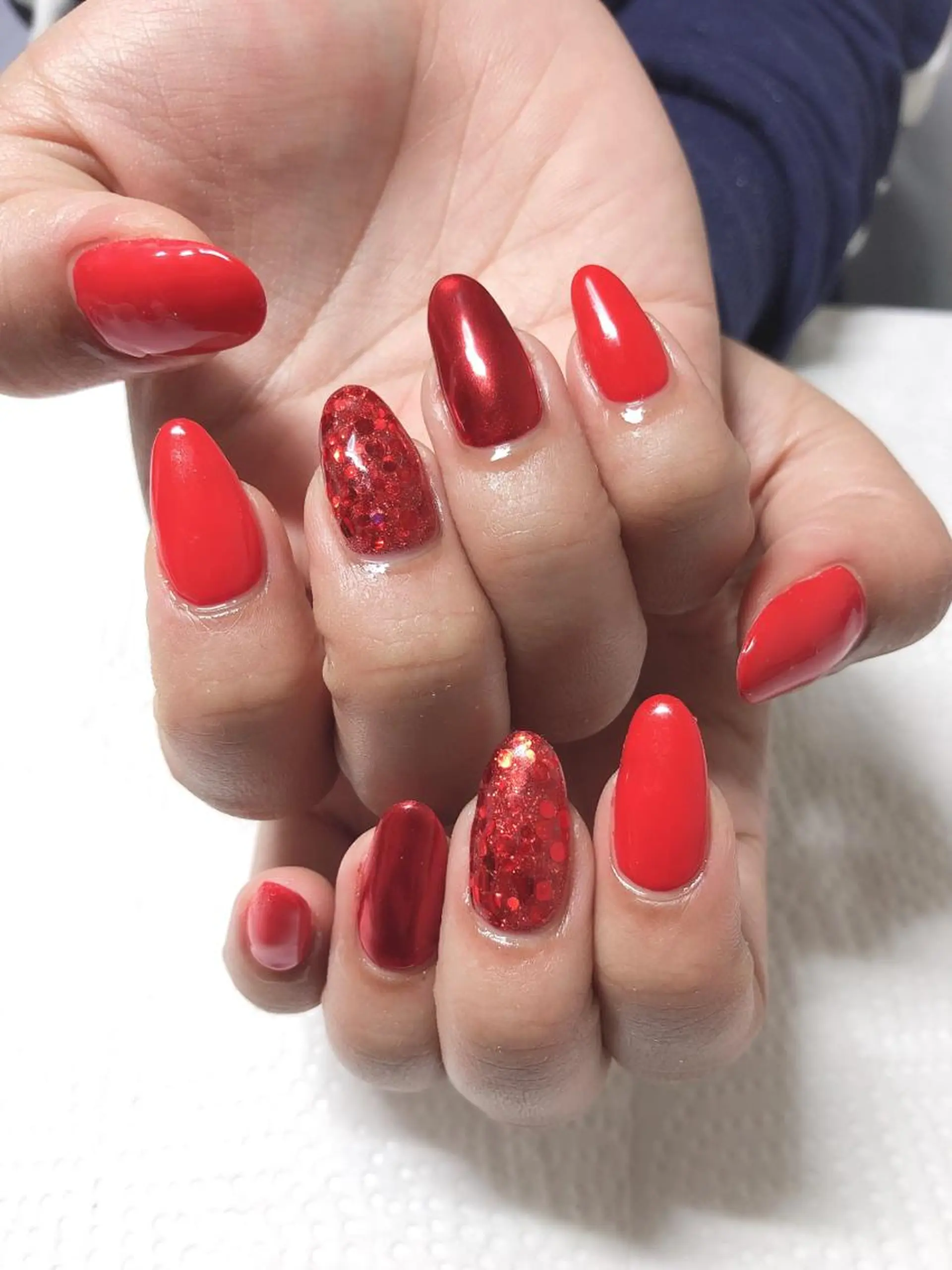 ミディアム ネイル 《LB》ラブリエ Nail&eyeのマツエク・マツパデザイン