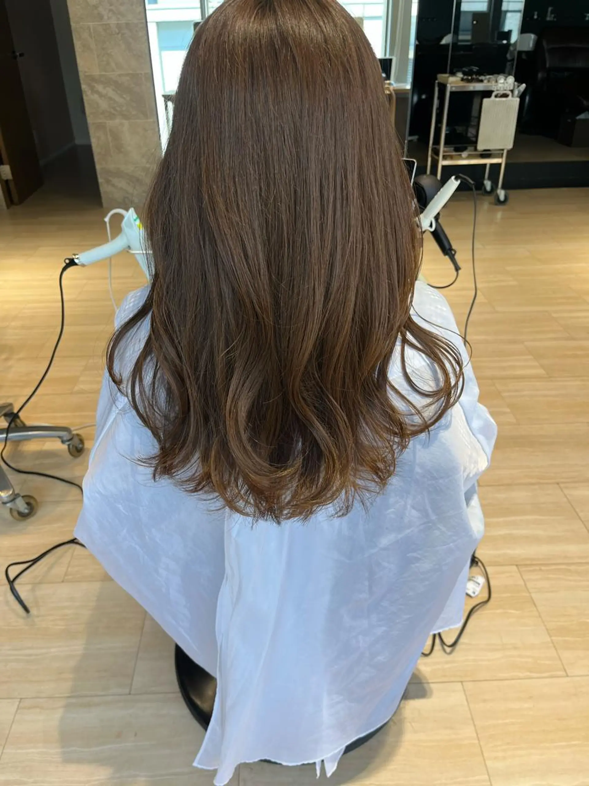 ロング 韓国風ヘア レイヤー/韓国ヘア /LILICAのヘアスタイル