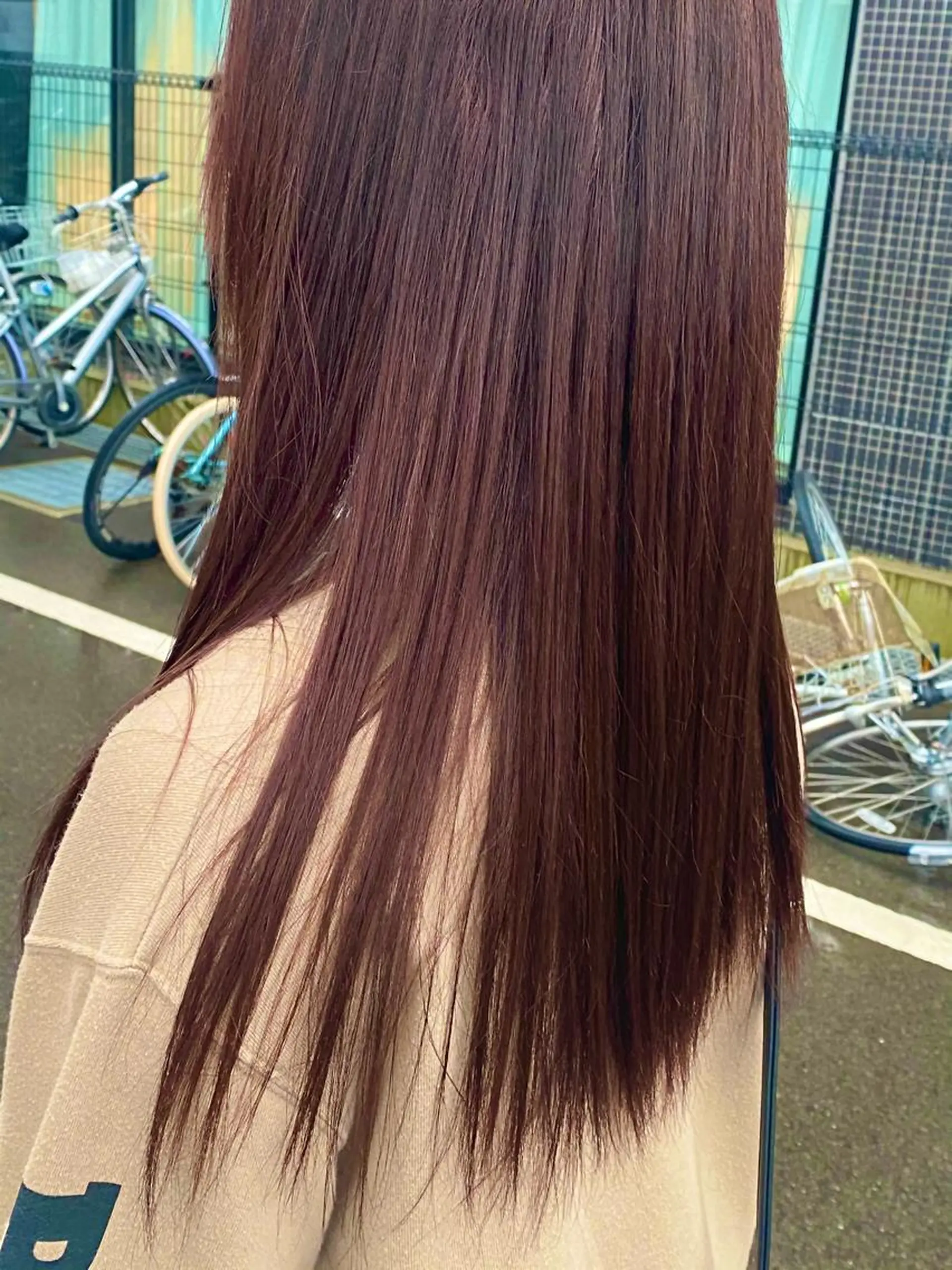 ロング 竹内 柚子のヘアスタイル