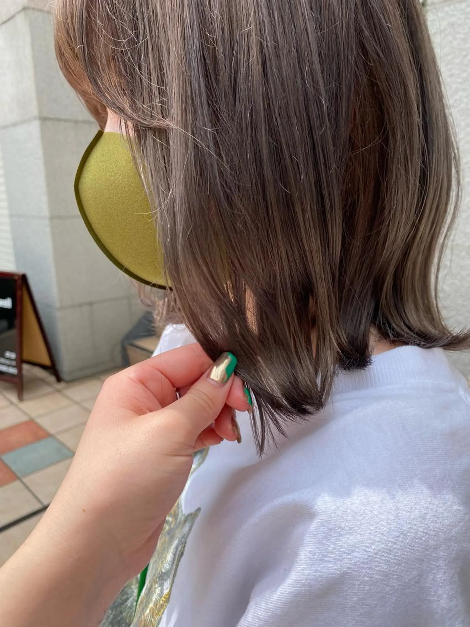 ショート カラー タカノ ノゾミのヘアスタイル