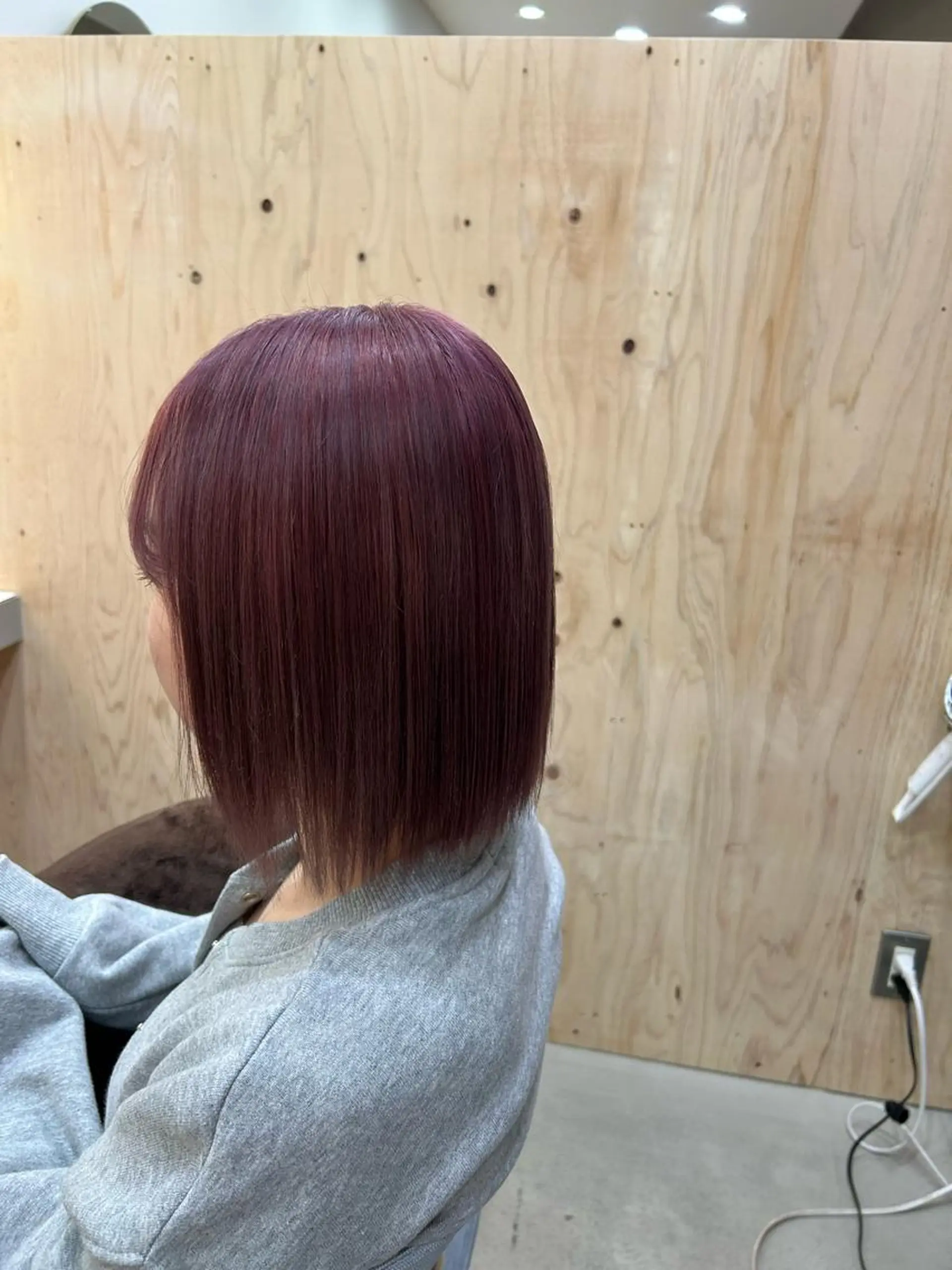 カラー 杉林 莉沙のヘアスタイル