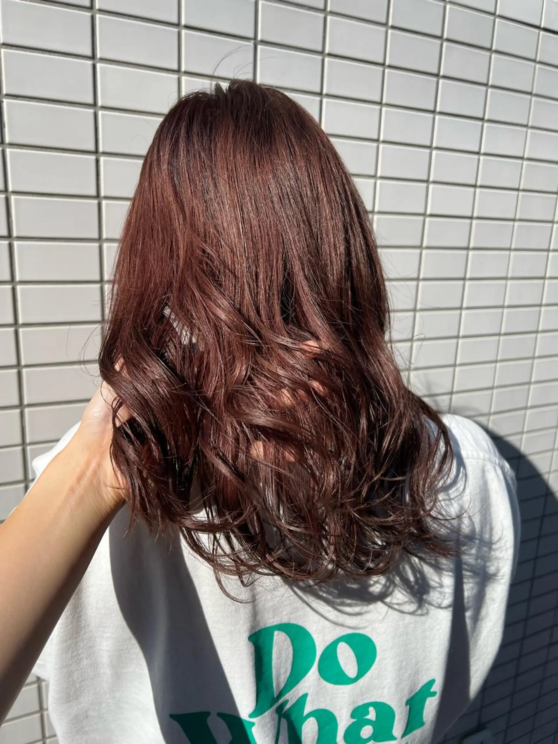 セミロング ヘアカラー トリートメント 艶髪 mayuka💖のヘアスタイル