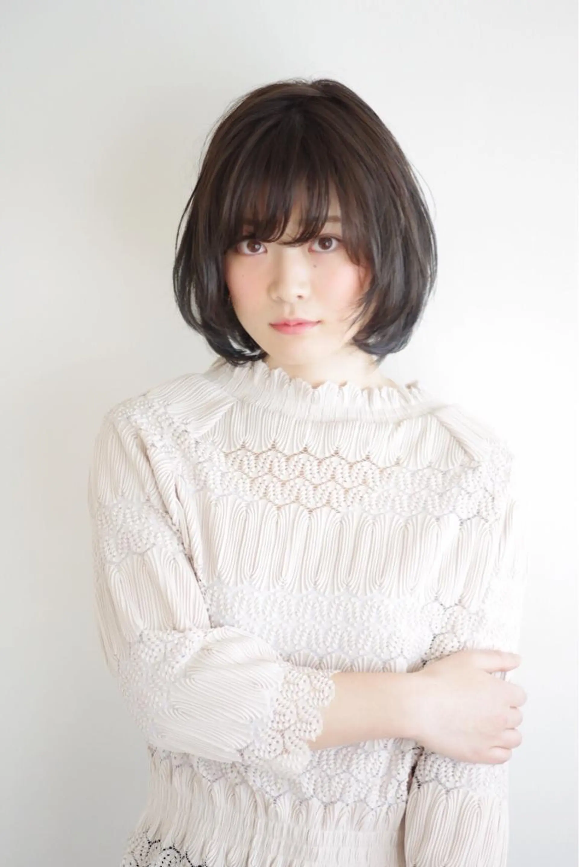 ショート カラー グレージュ ボブ レイヤーカット カット ヘアカラー トリートメント 松田 光雄のその他イメージ