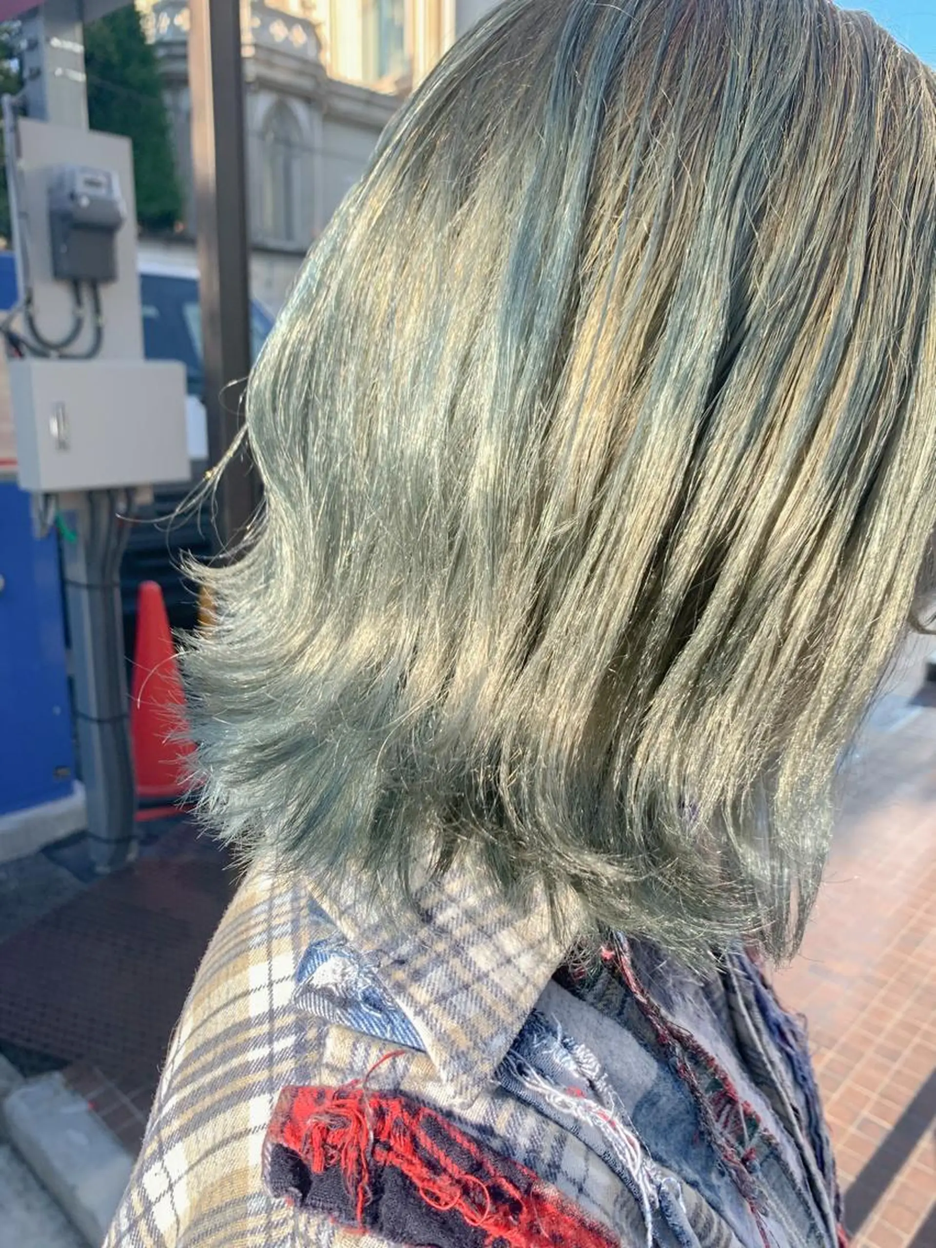 ショート カラー ヘアアレンジ ヘアカラー トリートメント yuka .のヘアスタイル