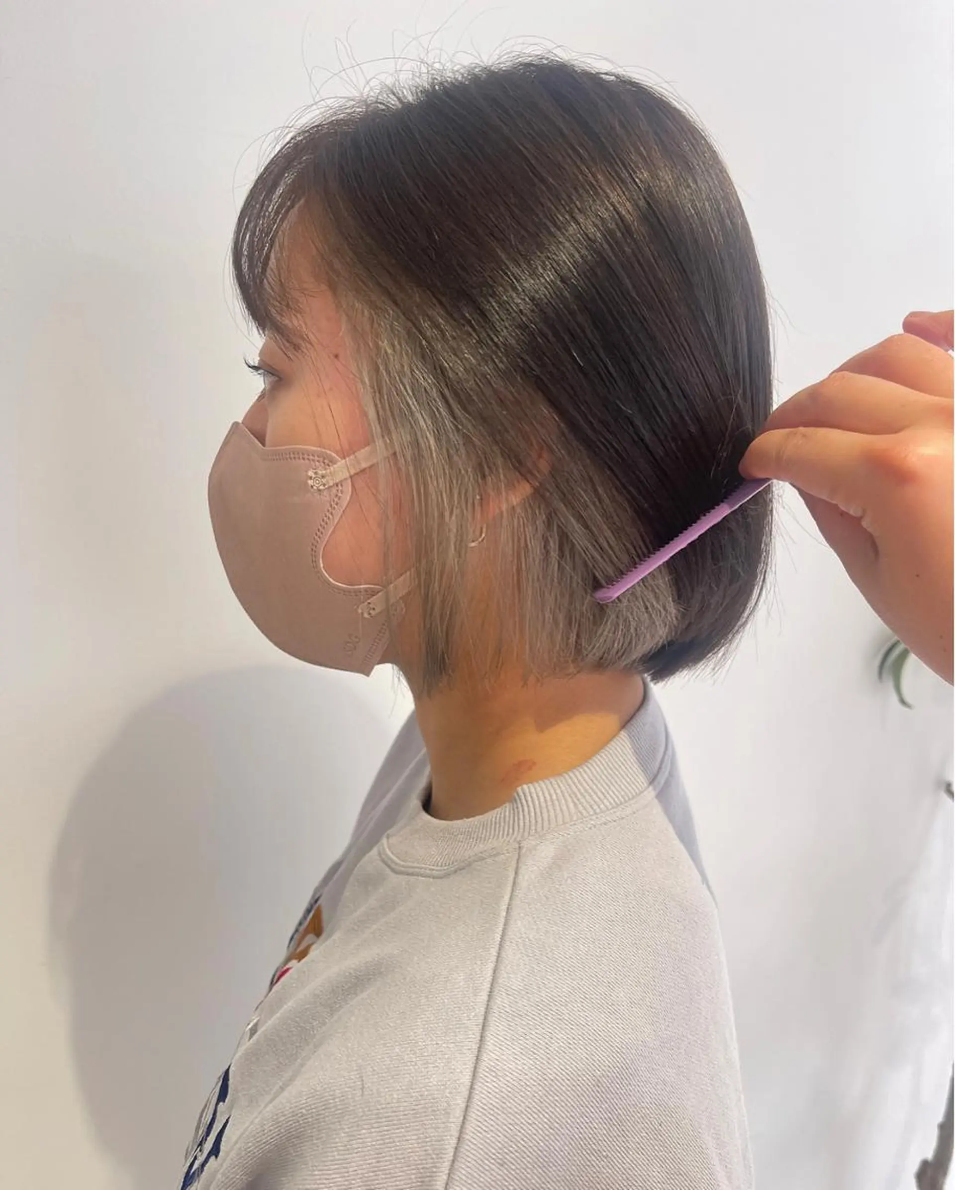 ショート カラー ヘアカラー 唐澤 千尋のヘアスタイル