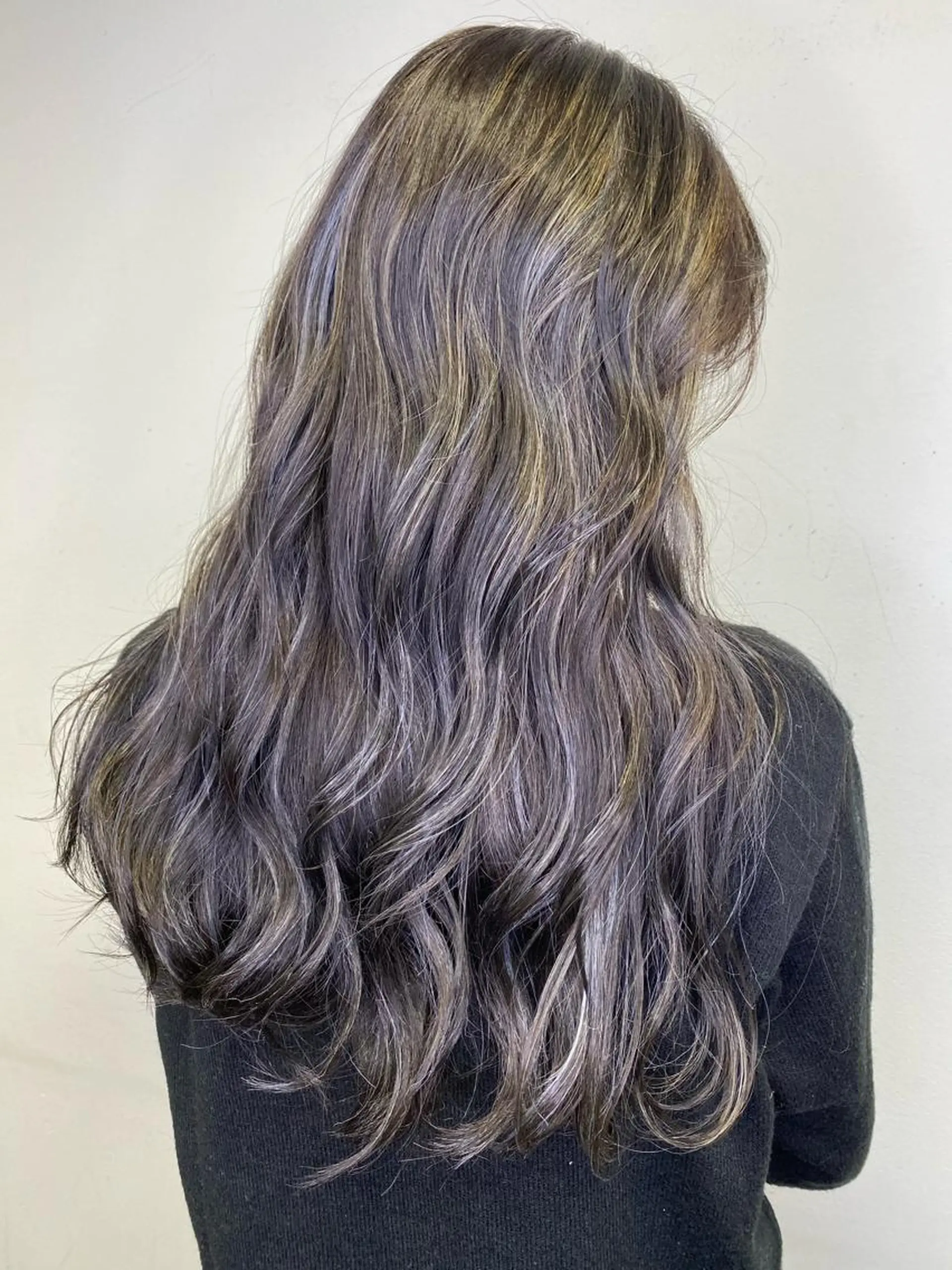 ロング カラー ハイライトカラー ハイライト 縮毛矯正 韓国レイヤー/ 顔周り💕田中将吾のヘアスタイル