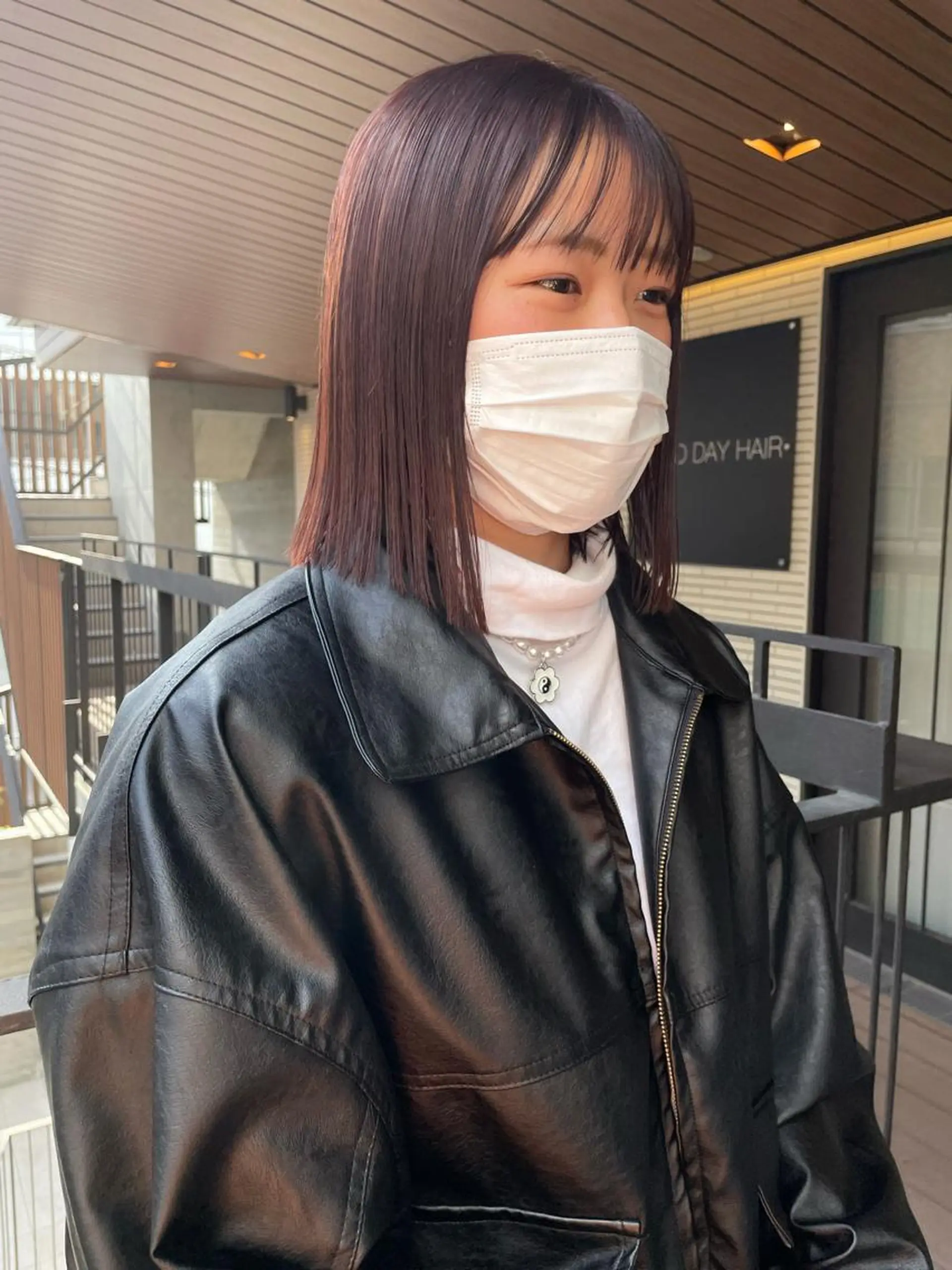 ミディアム カラー パーマ ヘアアレンジ ネイル マツエク・マツパ Miku /ボブのヘアスタイル