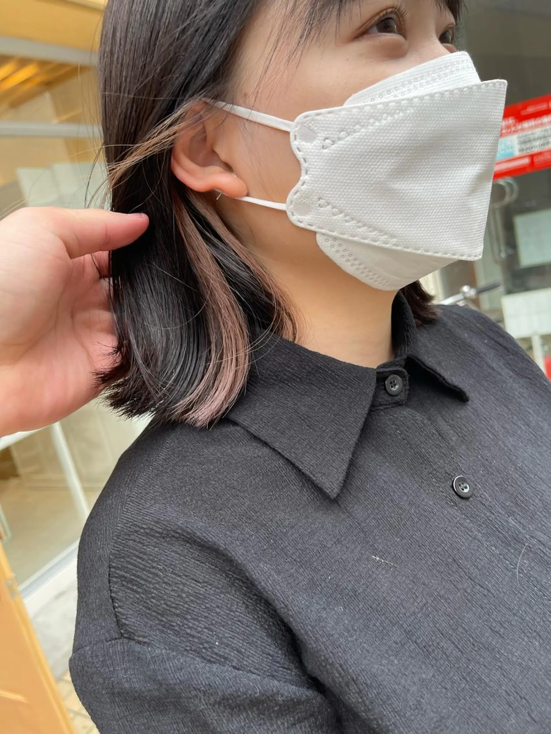 ヘアカラー トリートメント 山本 舜也のヘアスタイル