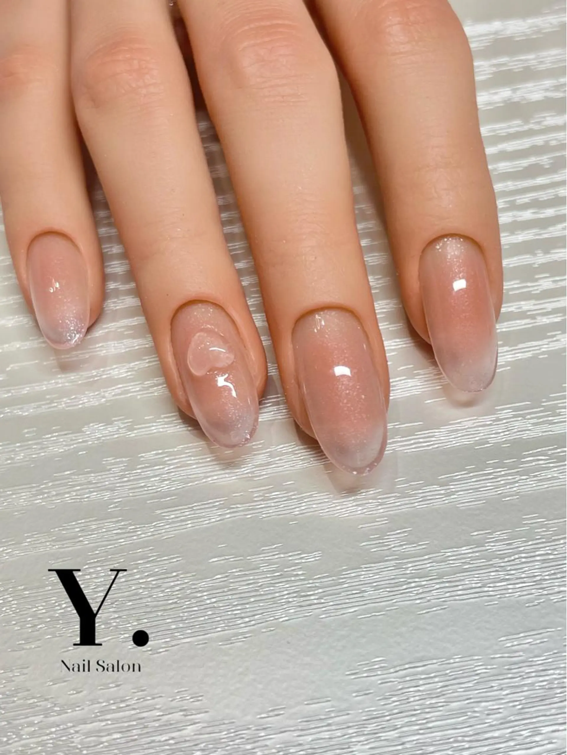 ネイル 氷ネイル・うるうるネイル Nail Salon Y.のネイルデザイン