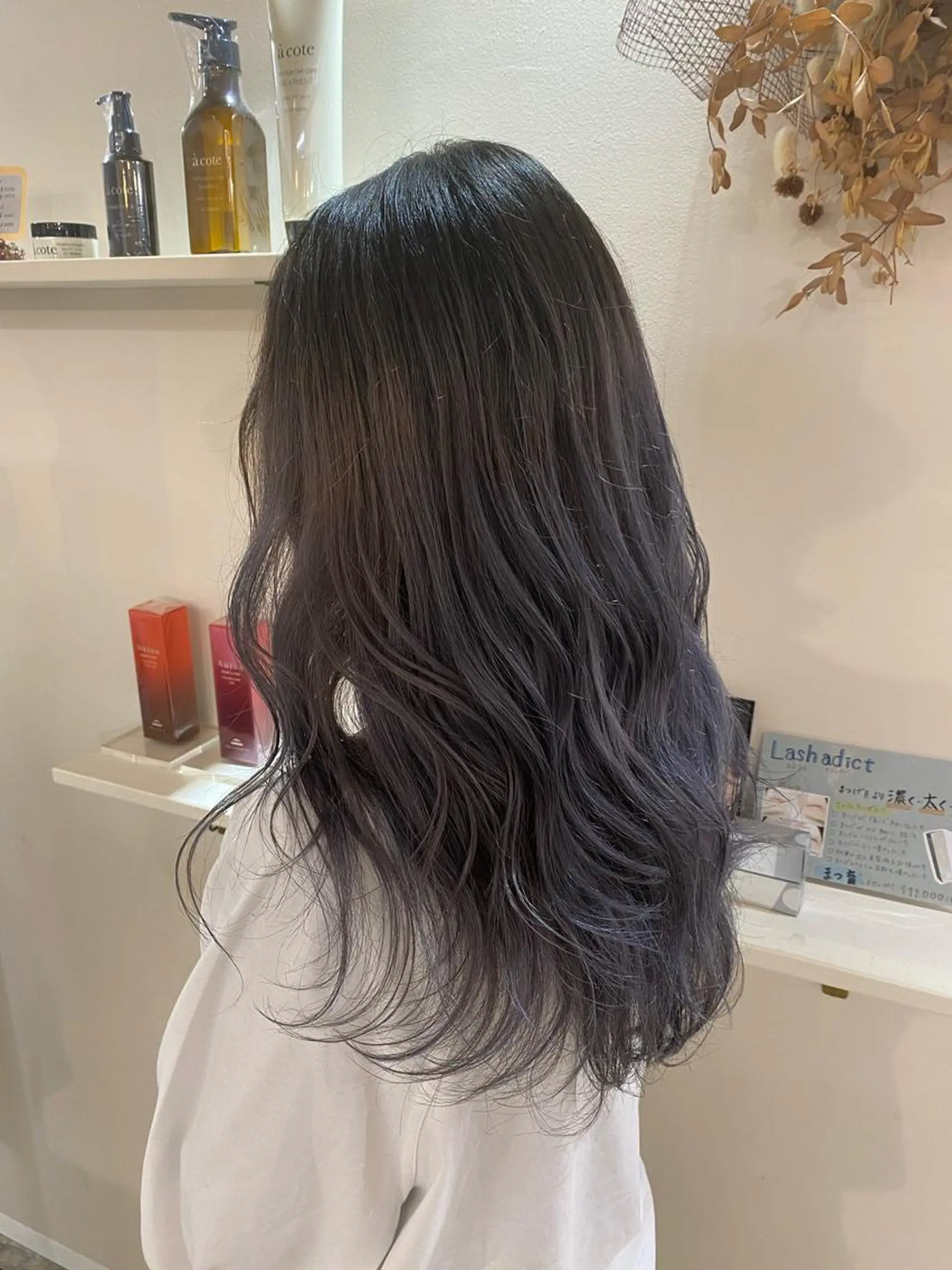 ロング カラー ラベンダーカラー メンズカットパーマ ✂️ JOYAのヘアスタイル