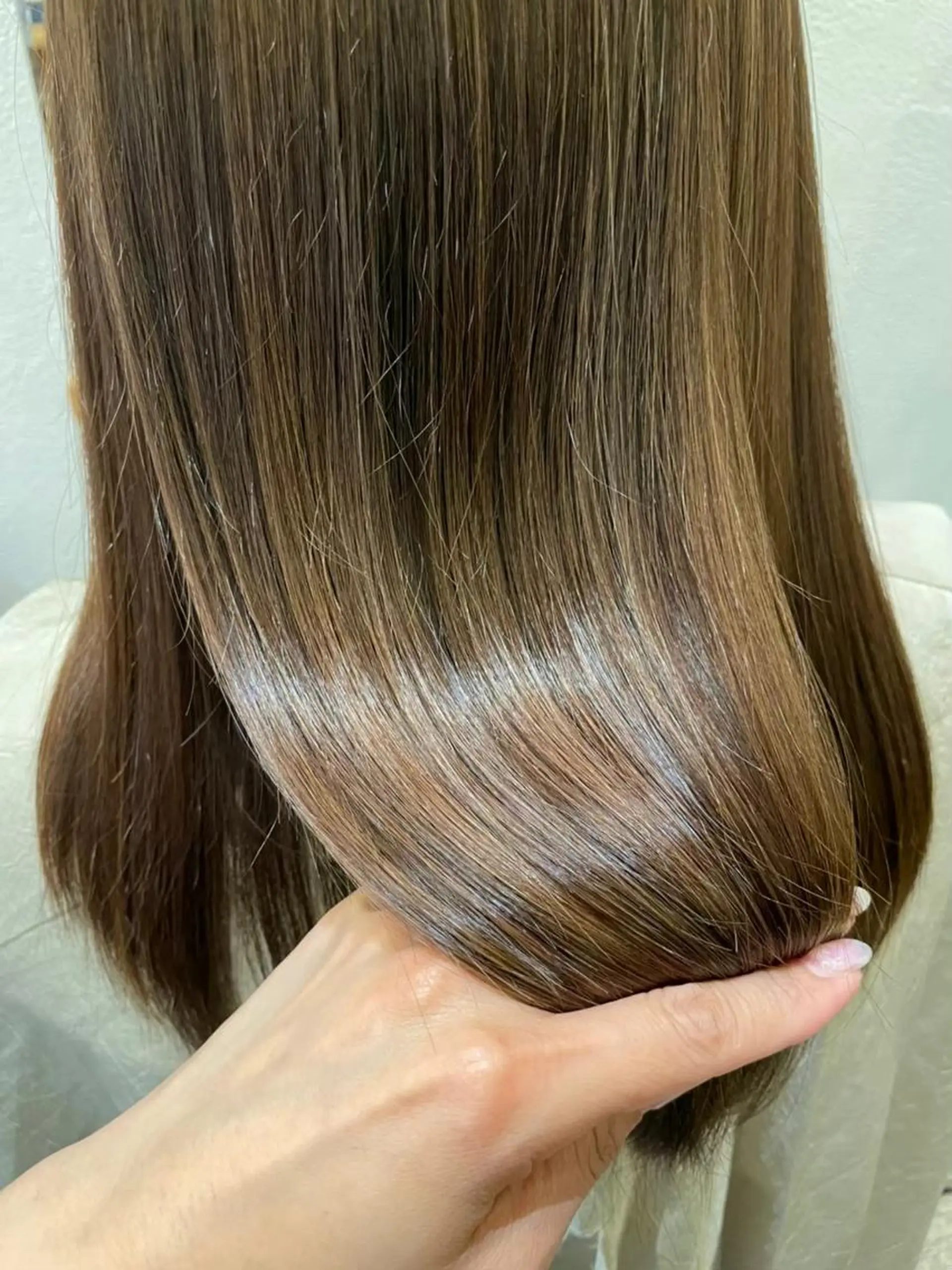 ミディアム ヘアカラー トリートメント パプス 小林店のヘアスタイル